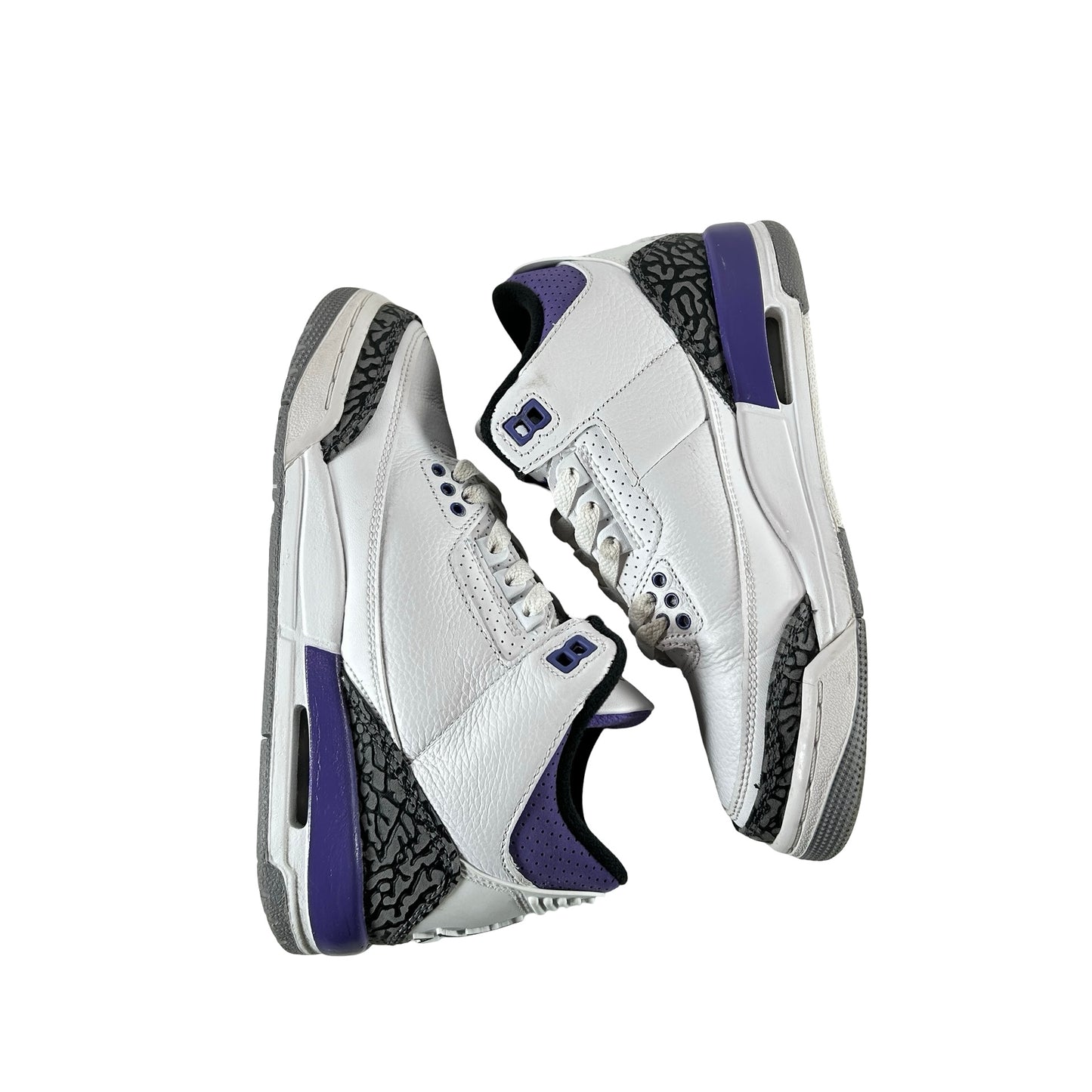 DM0967 105 Jordan 3 Retro Dark Iris (GS) [USED] - 4 Y (Used)