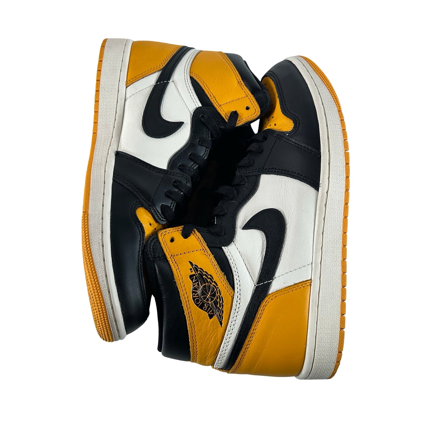 555088 711 Jordan 1 Retro High OG Yellow Toe [USED] - 10 M (Used4)