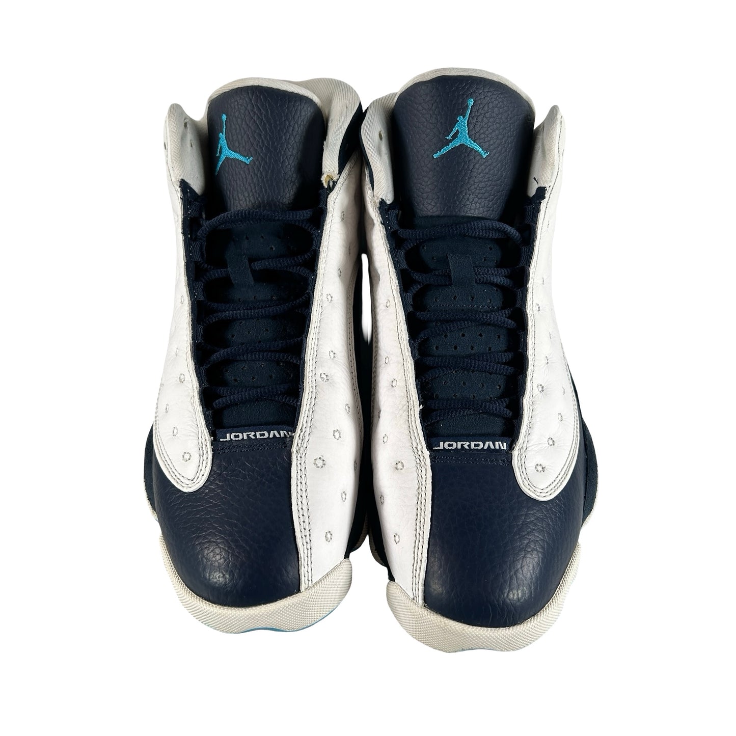 414571 144 Jordan 13 Retro Obsidian Powder Blue White [USED] - 9 M (Used2)