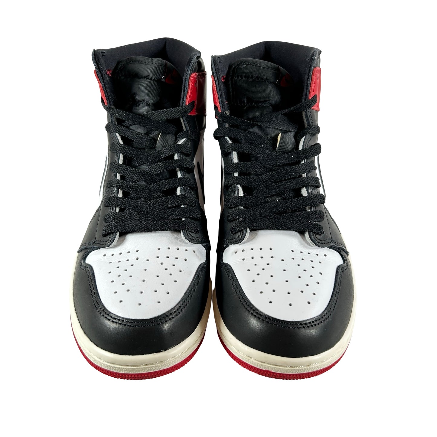 DZ5485 106 Jordan 1 Retro High OG Black Toe Reimagined [USED] - 10 (Used) (No Box)