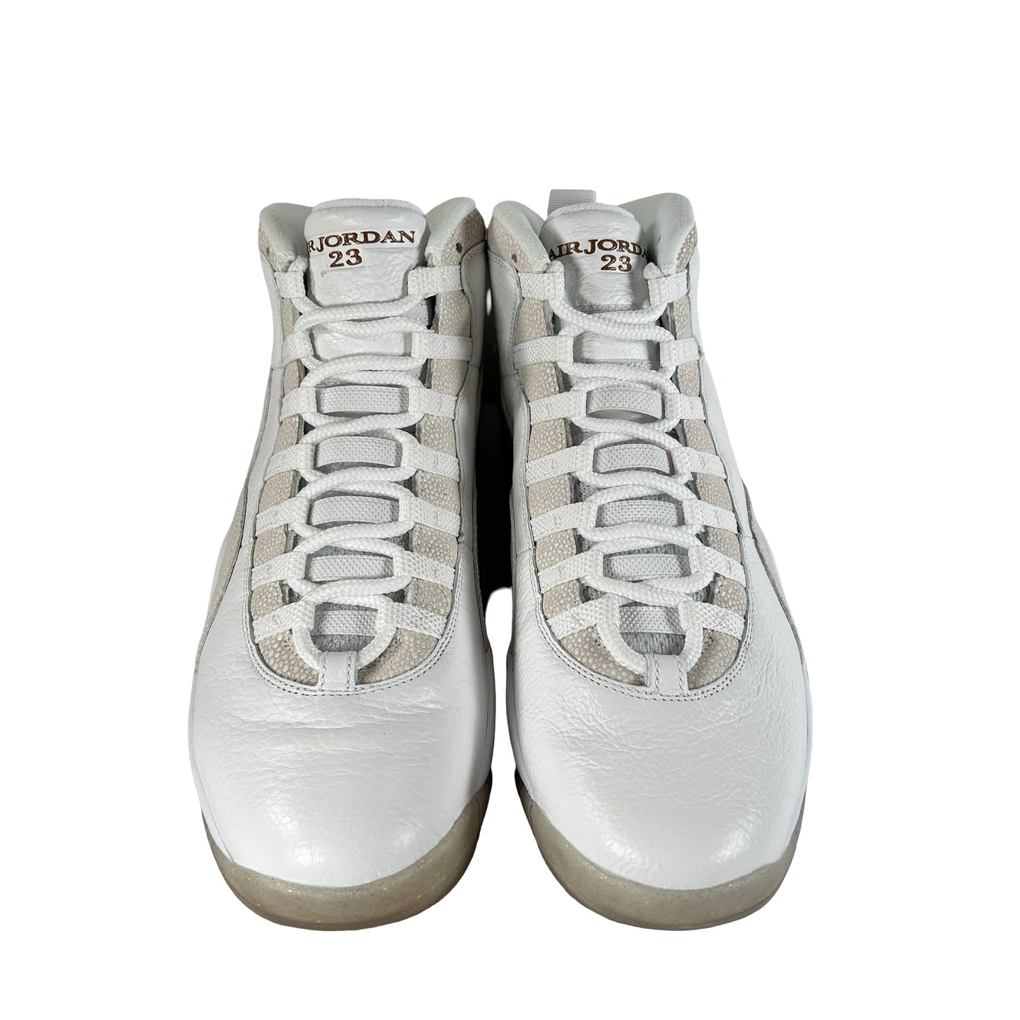 819955 100 Jordan 10 Retro Drake OVO White [CONDITIONAL] - 11 M (Yellowing) (Damaged Lid)