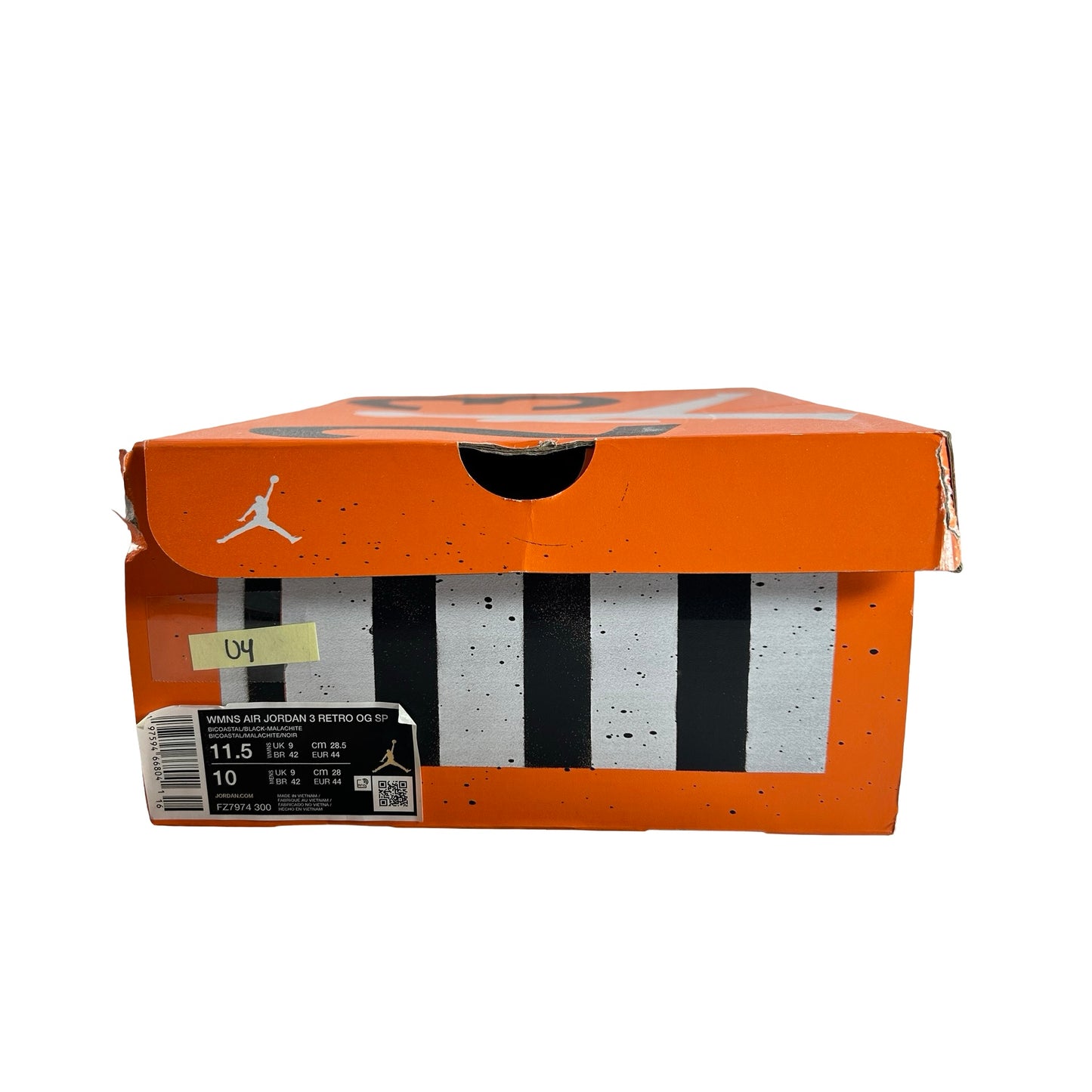FZ7974 300 Jordan 3 Retro Nina Chanel Abney Bicoastal (Women's) [USED] - 11.5 W / 10 M (Used4)