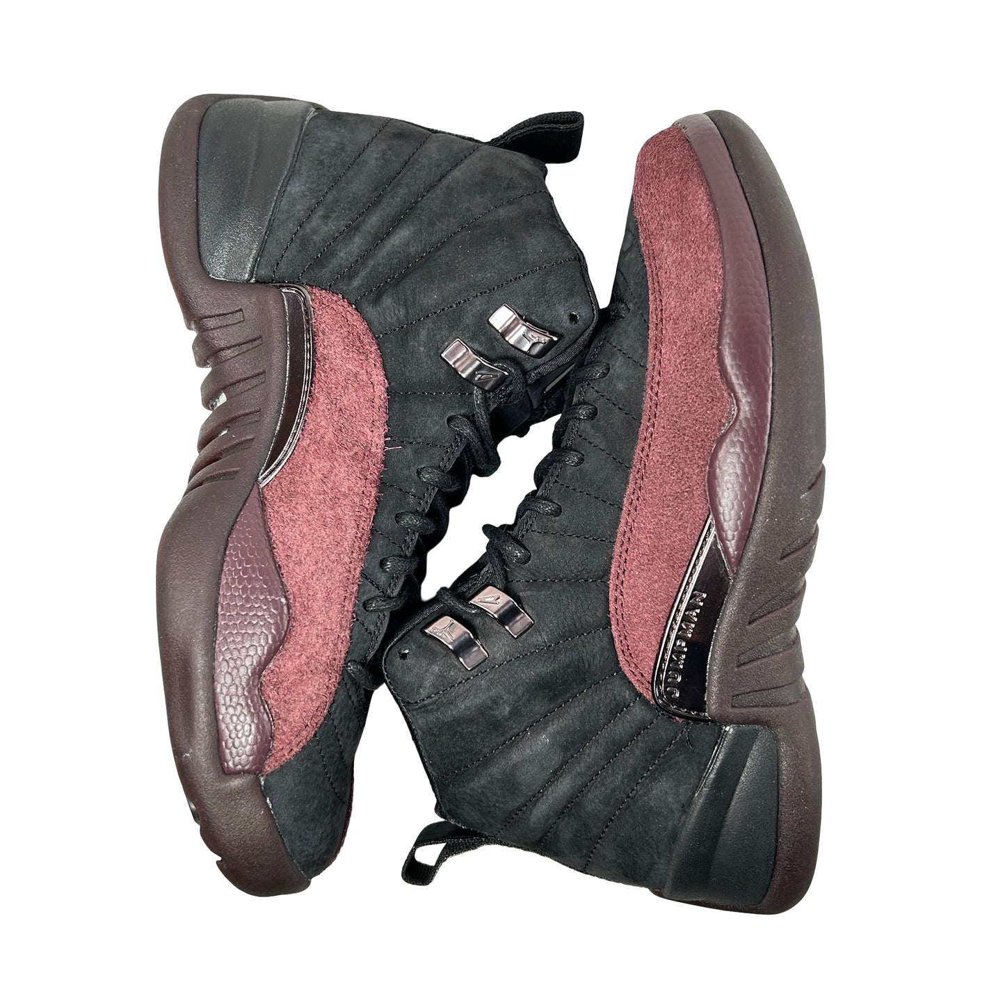 DV6989 001 Jordan 12 Retro SP A Ma Maniére Black (Women's) [USED] - 7 W (Used)