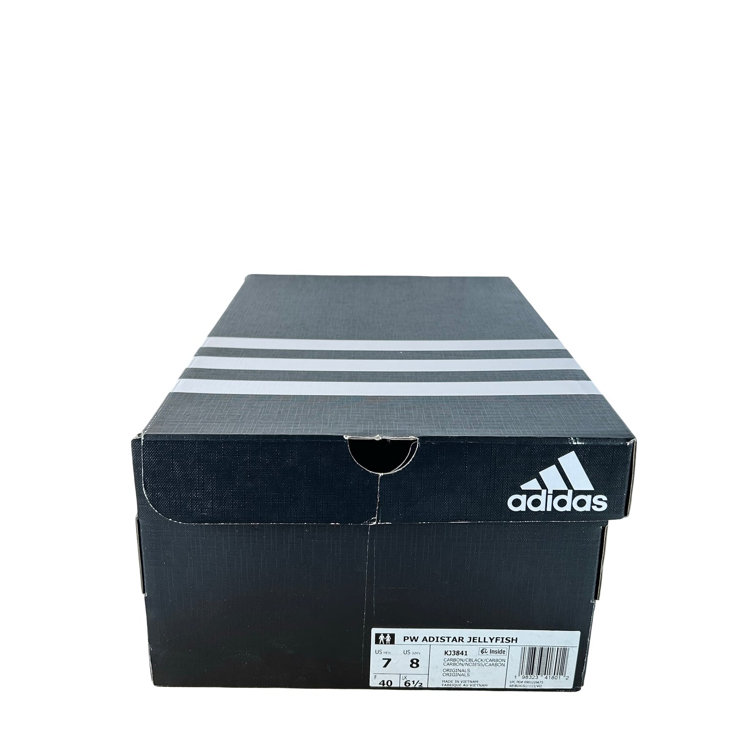 KJ3841 adidas Adistar Jellyfish Pharrell Williams Triple Black [USED] - 7 M (Used)