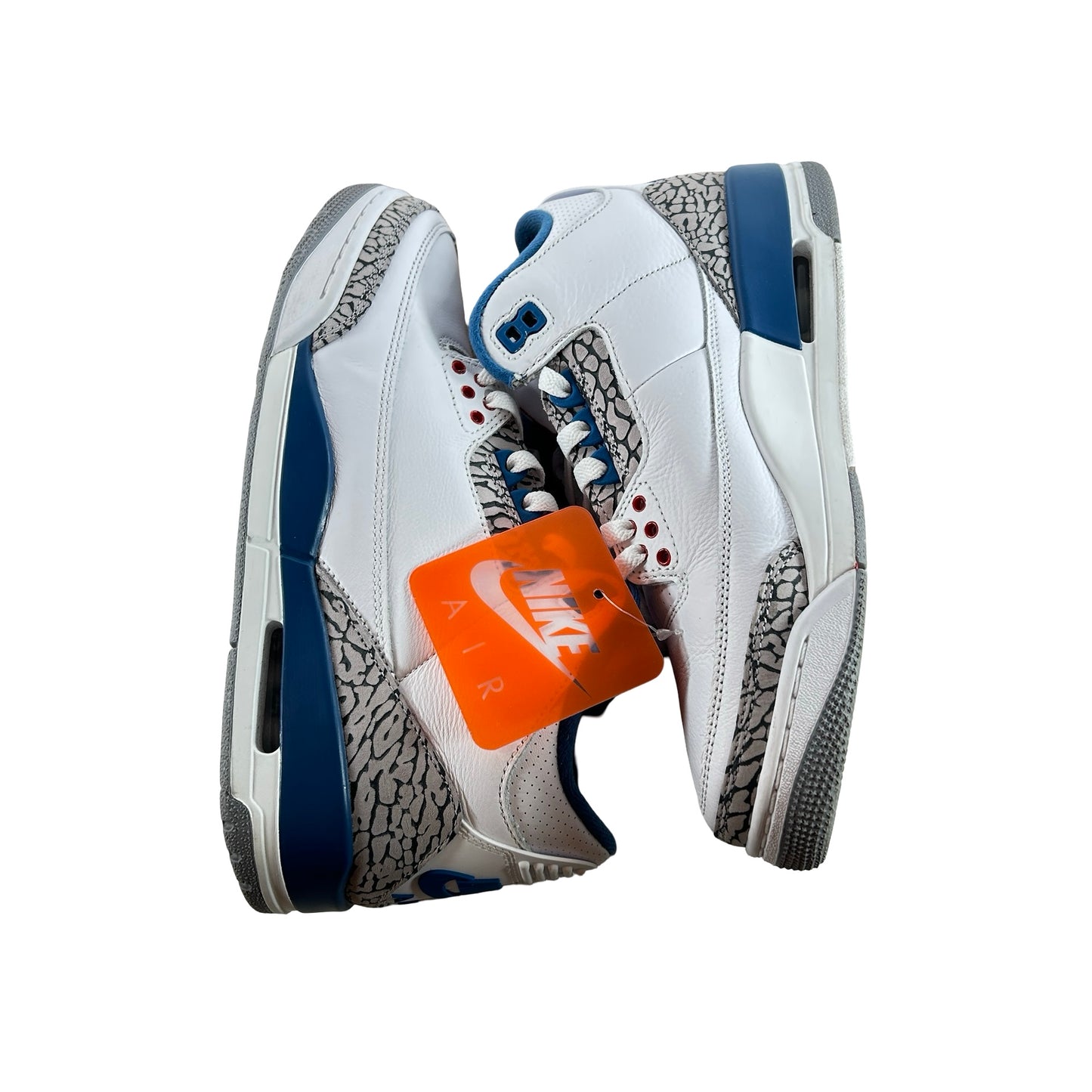 IF4396 104 Air Jordan 3 Retro True Blue (2026) [USED] - 8 M (Used) (No Box)