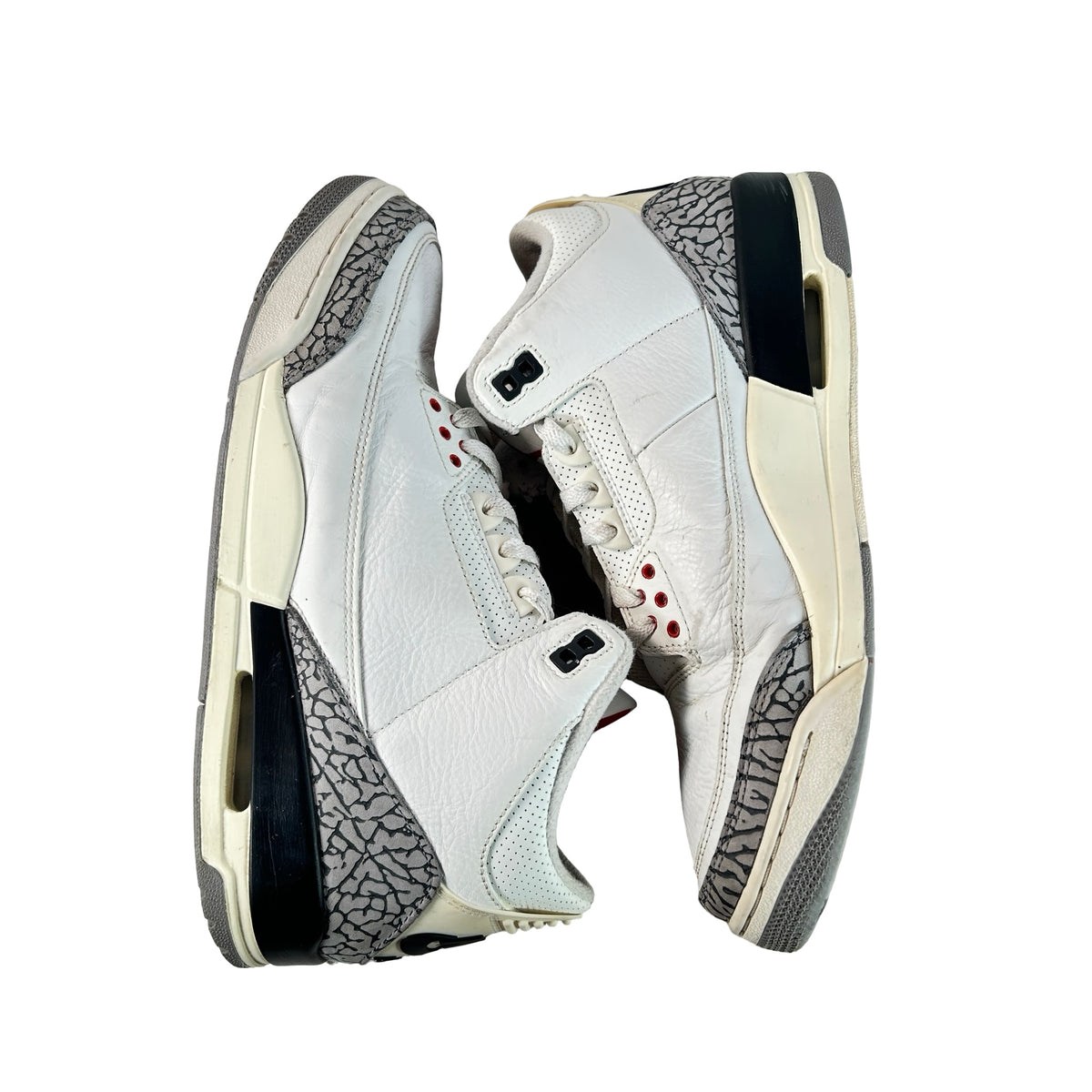DN3707 100 Jordan 3 Retro White Cement Reimagined [USED] - 11 M (Used9) (No Box9)