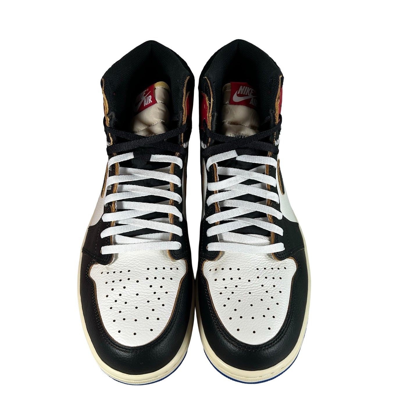 IO7847 002 Jordan 1 Retro High OG SP Fragment x Union LA Varsity Red Sport Royal [USED] - 12 M (Used)