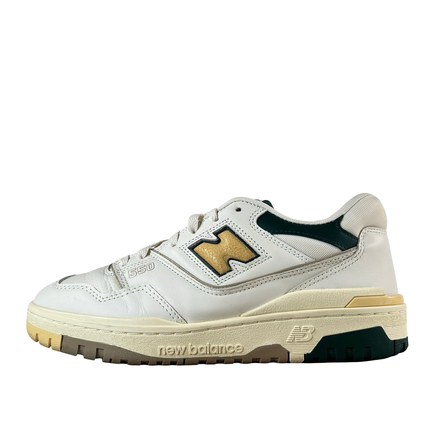 BB550A2 Aime Leon Dore New Balance 550 Natural Green [USED] - 9 M (Used) (No Box)