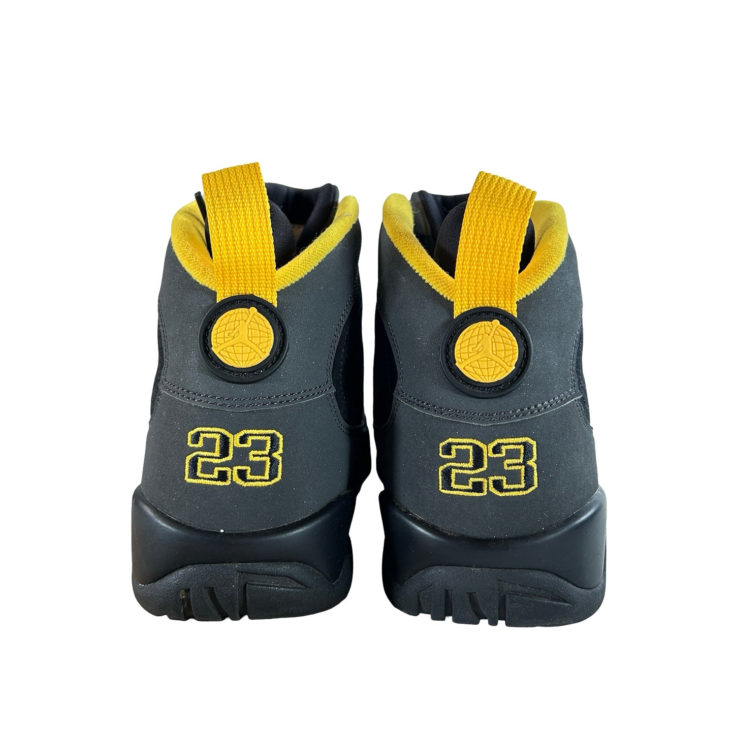 CT8019 070 Jordan 9 Retro Dark Charcoal University Gold [USED] - 8 M (Used3)