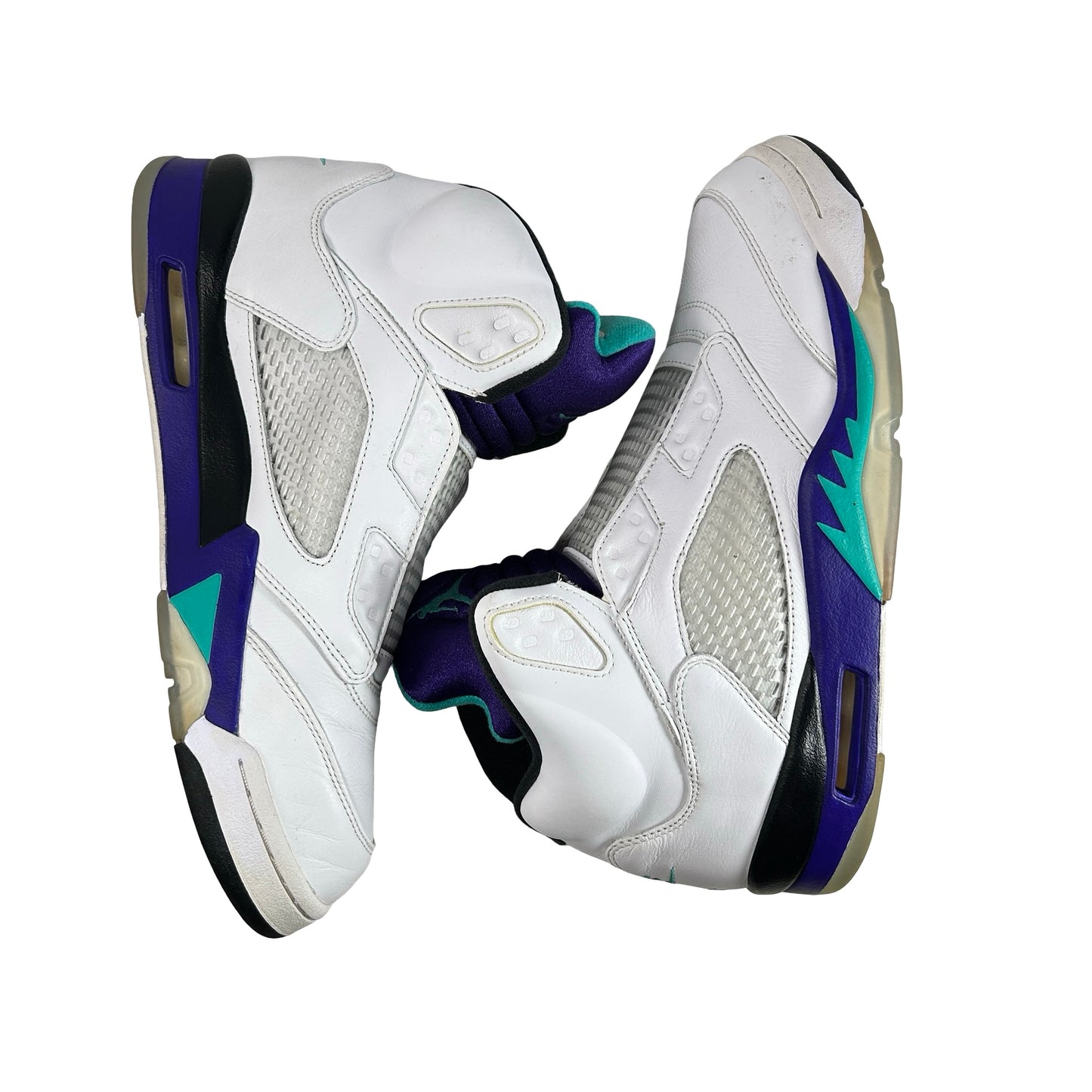 AV3919 135 Jordan 5 Retro Grape Fresh Prince [USED] - 12 M (Used)