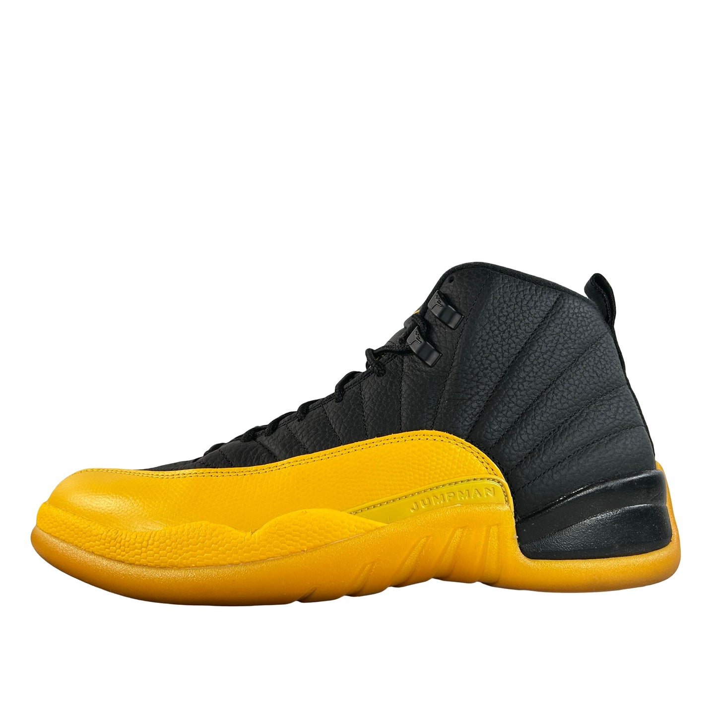 130690 070 Jordan 12 Black University Gold [USED] - 10.5 M (Used)