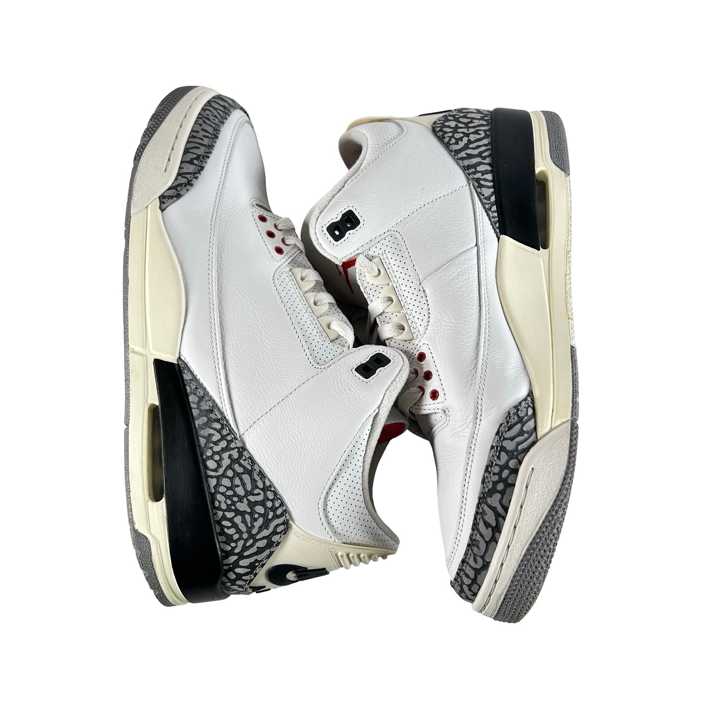 DN3707 100 Jordan 3 Retro White Cement Reimagined [USED] - 12 M (Used15)