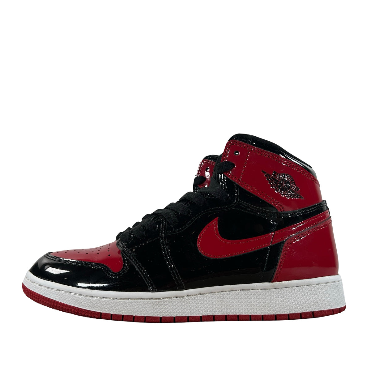 575441 063 Jordan 1 Retro High OG Patent Bred (GS) [USED] - 6.5 Y (Used4)