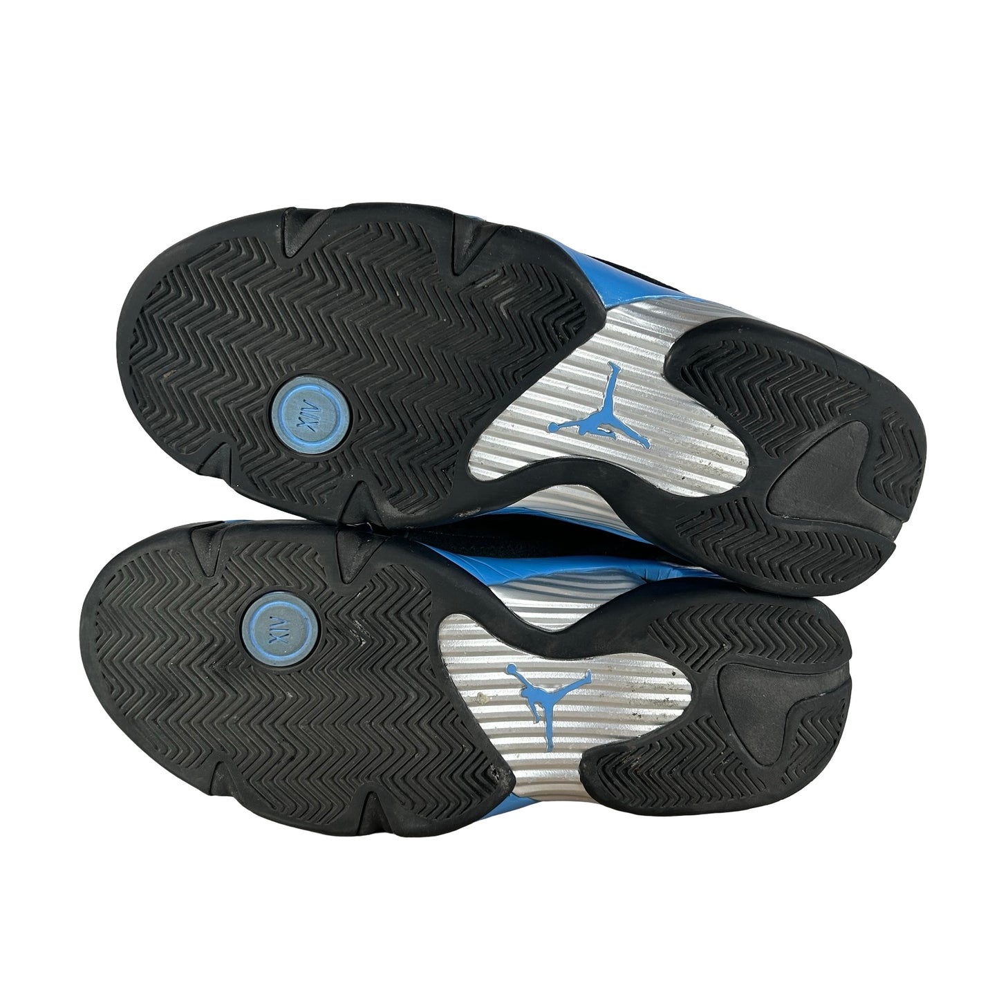 487471 007 Jordan 14 Retro Black University Blue (2026) [USED] - 10 M (Used)