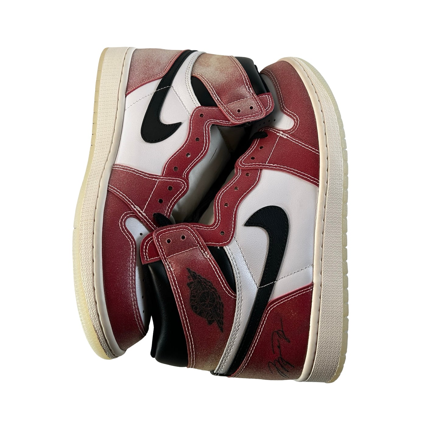 DA2728 100 Jordan 1 Trophy Room - 10.5 M (Yellowing Soles5)