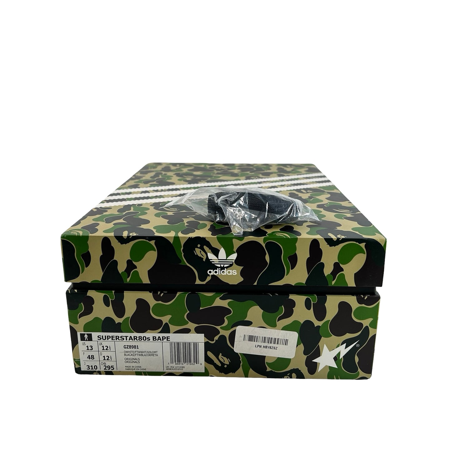 GZ8981 adidas Superstar Bape ABC Camo Green [USED] - 13 (Used)
