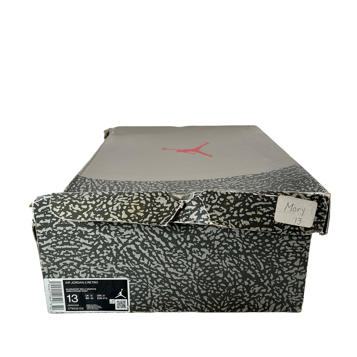 CT8532 012 Jordan 3 Retro Cool Grey (2021) [USED] - 13 M (Used)