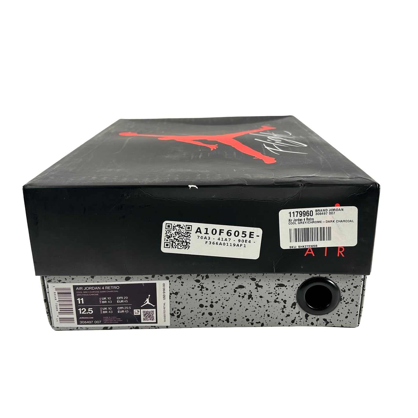 308497 007 Jordan 4 Retro Cool Grey (2019) [USED] - 11 M (Used3)