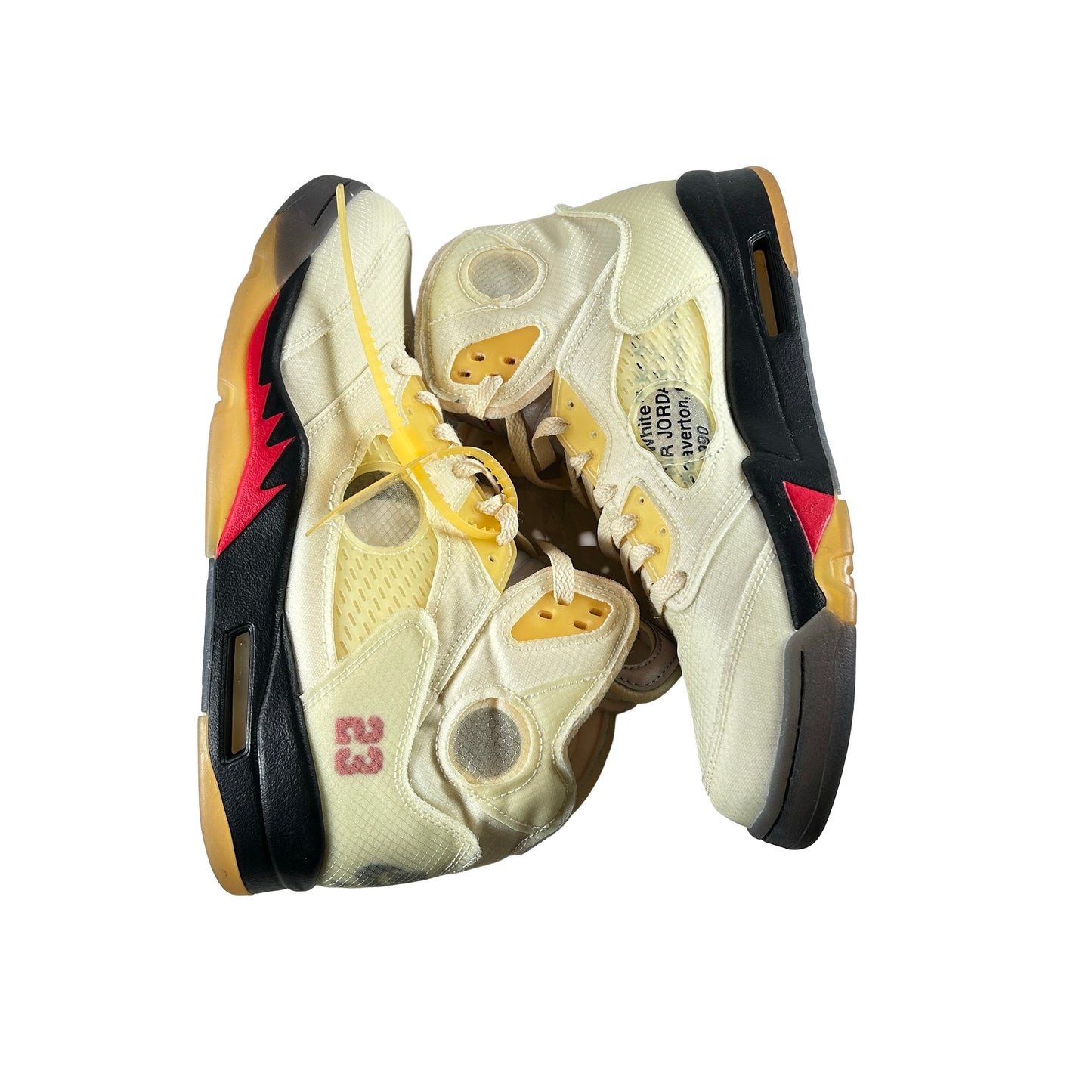 DH8565 100 Jordan 5 Off-White Sail [USED] - 11 M (VNDS3)
