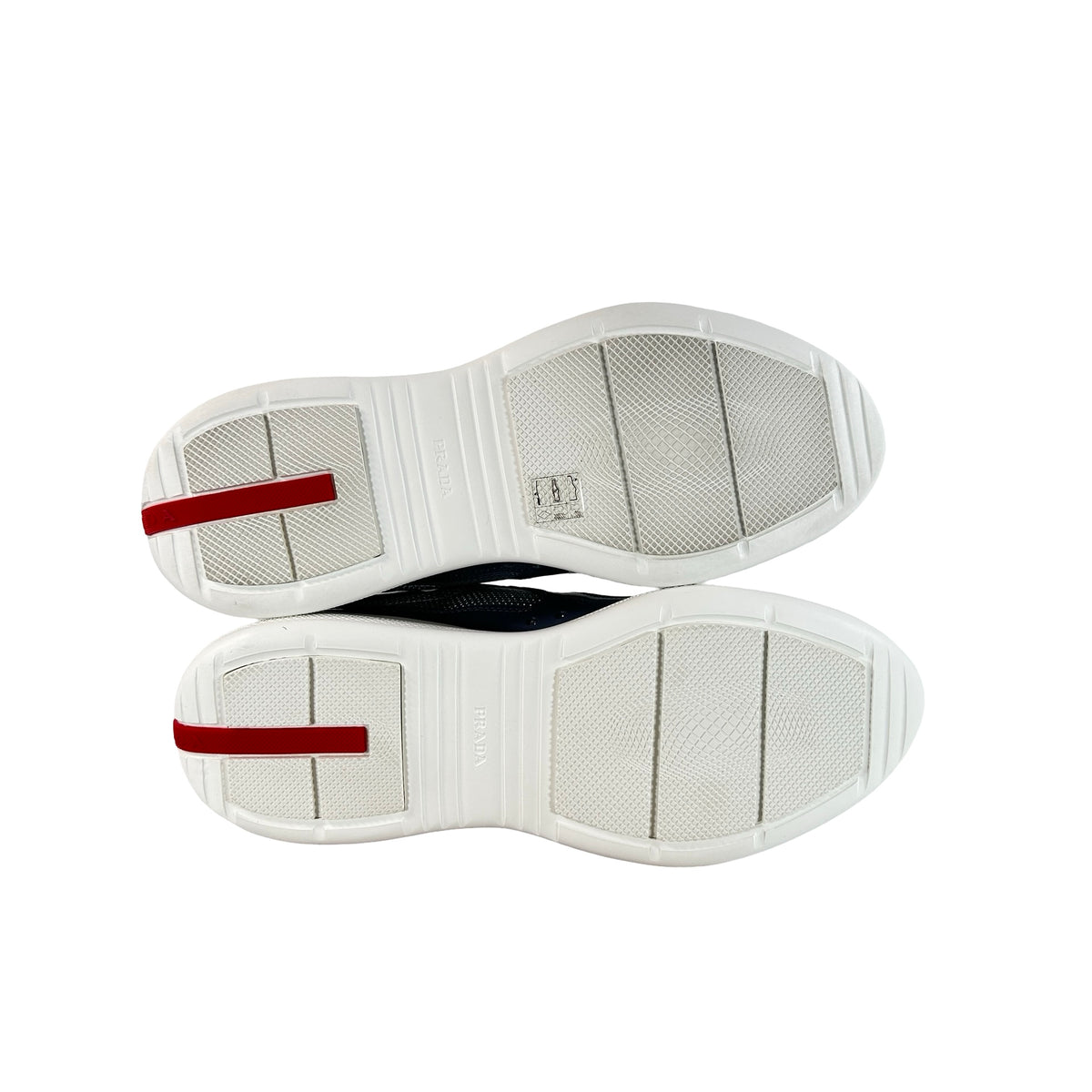 4E3400 ASZ FO4RD Prada America's Cup Patent Leather Marine - Prada 7 (US 8) (Dye)