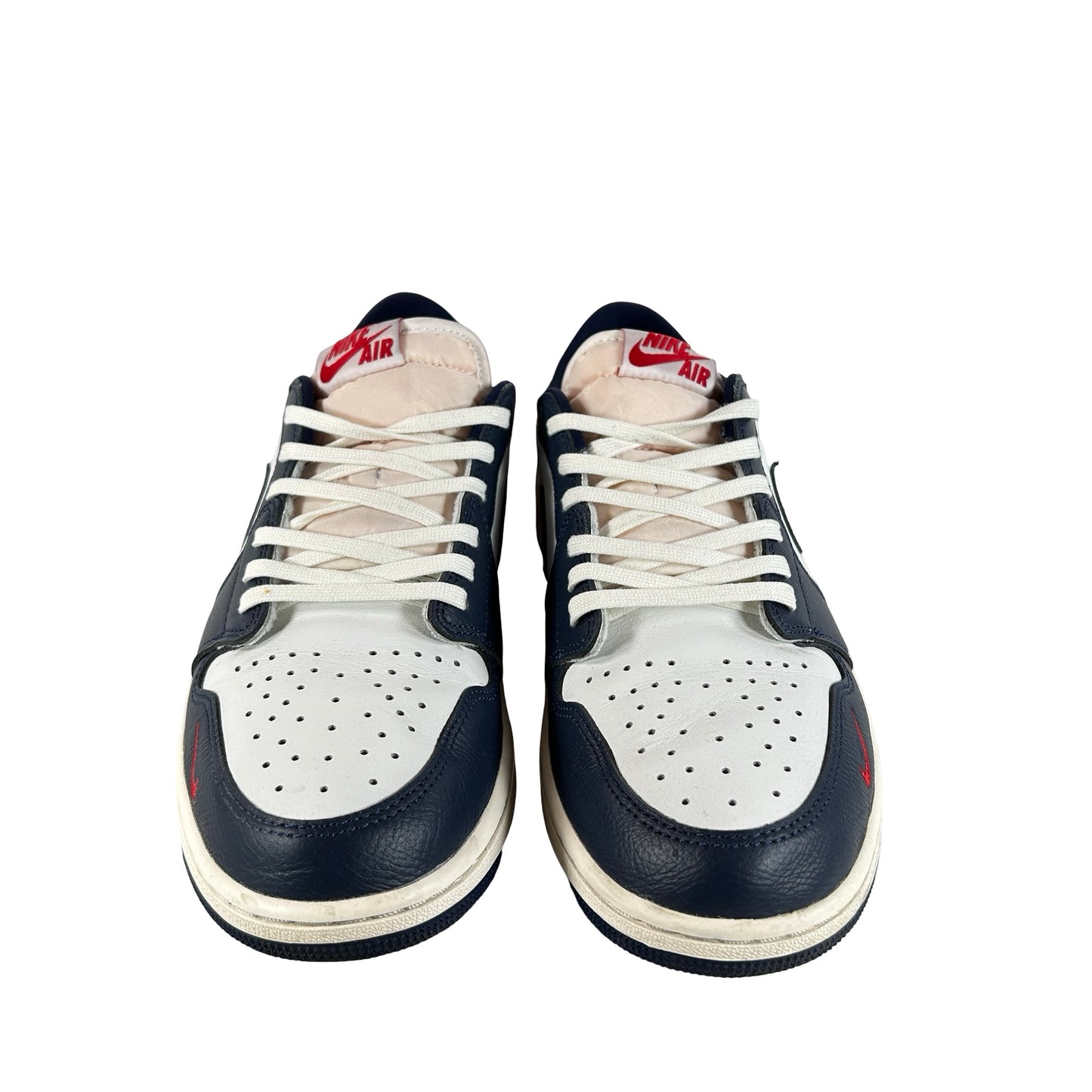 HQ2993 100 Jordan 1 Retro Low OG Howard University [USED] - 13 M (Used)