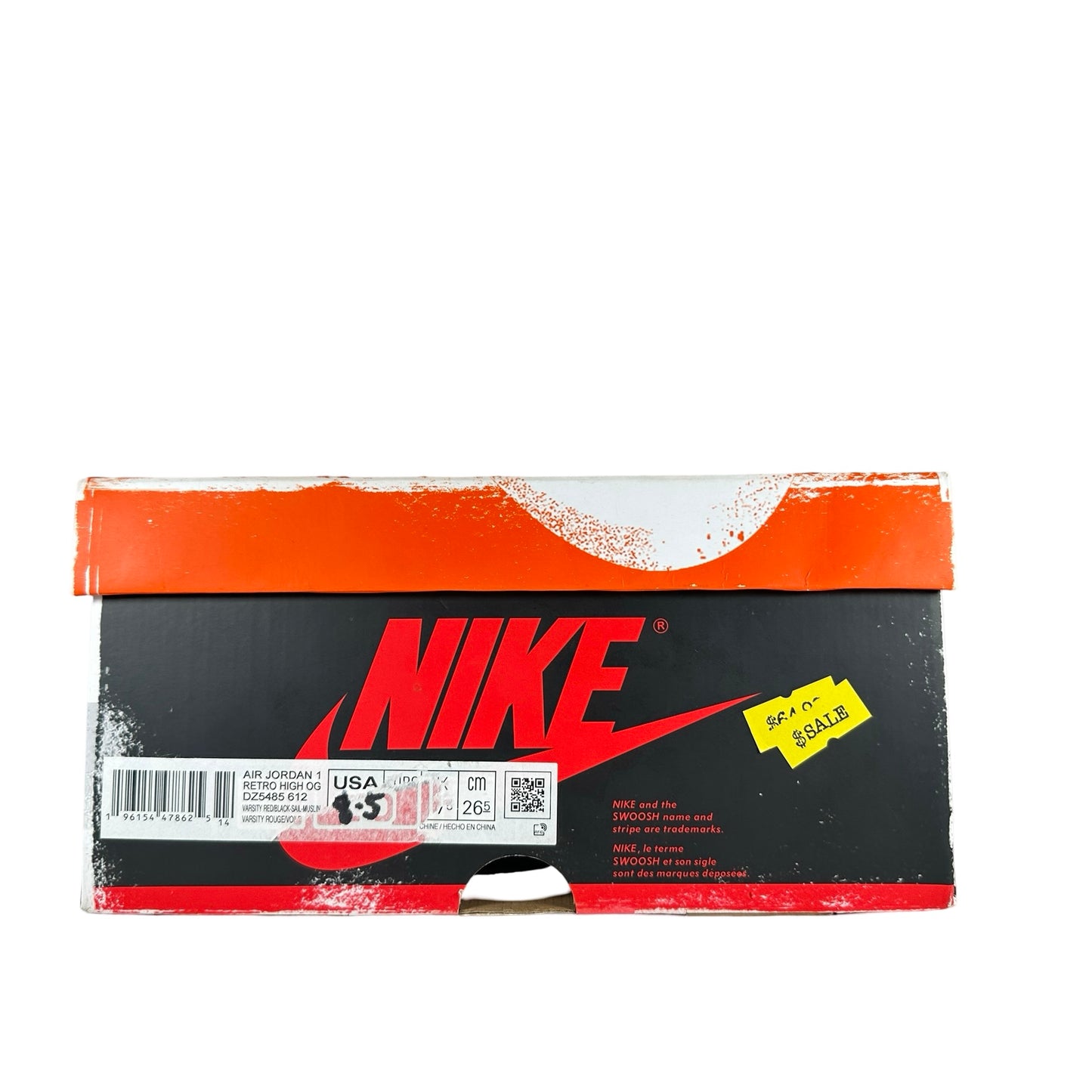DZ5485 612 Jordan 1 Retro High OG Chicago Lost and Found [USED] - 8.5 M (Used5)