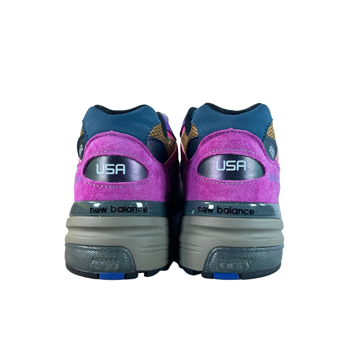 U992AC1 New Balance 992 MiUSA Action Bronson Digitalis Purpurea [USED] - 9 M (Used)