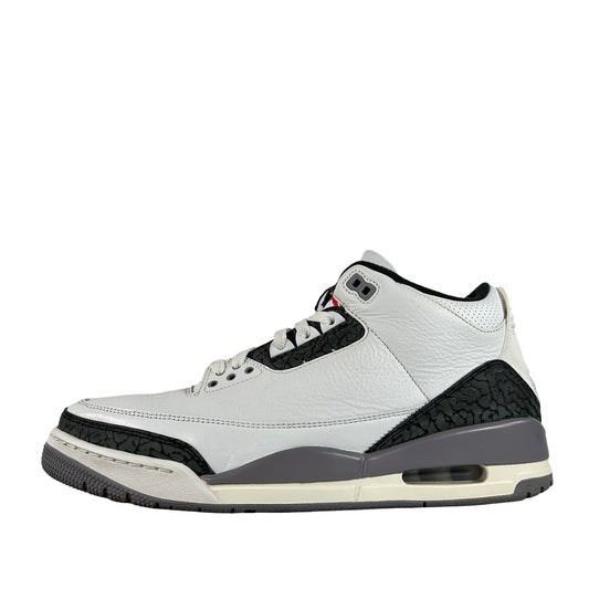 CT8532 106 Jordan 3 Retro Cement Grey [USED] - 12 M (Used)