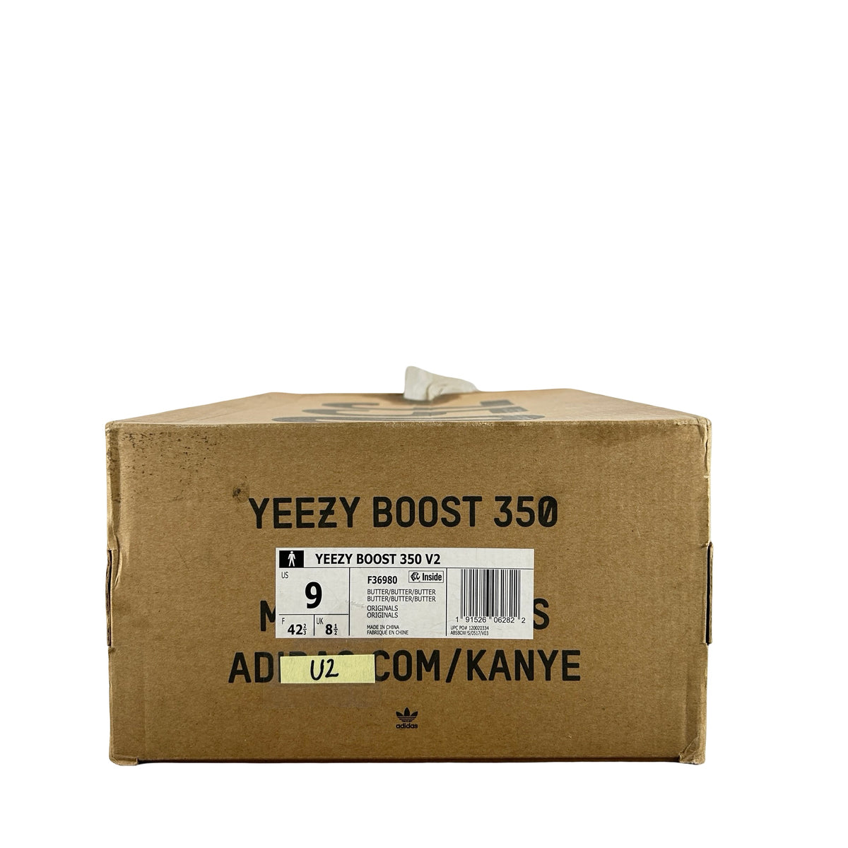 F36980 Adidas Yeezy Boost 350 V2 Butter 2018 [USED] - 9 M (Used2)