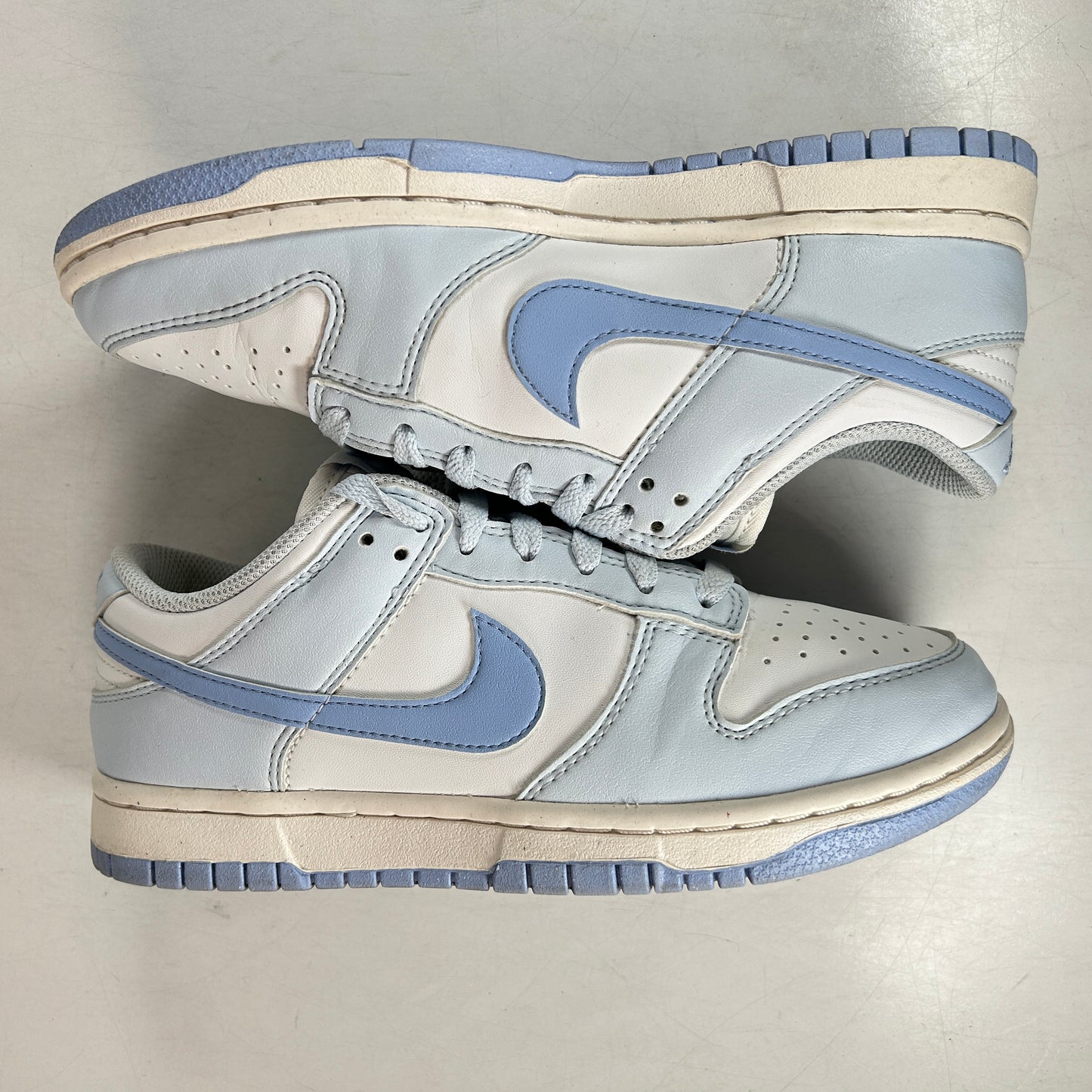 DD1873 400 Nike Dunk Low Next Nature Blue Tint (Women's) [USED] - 7 W (Used) (No Box)