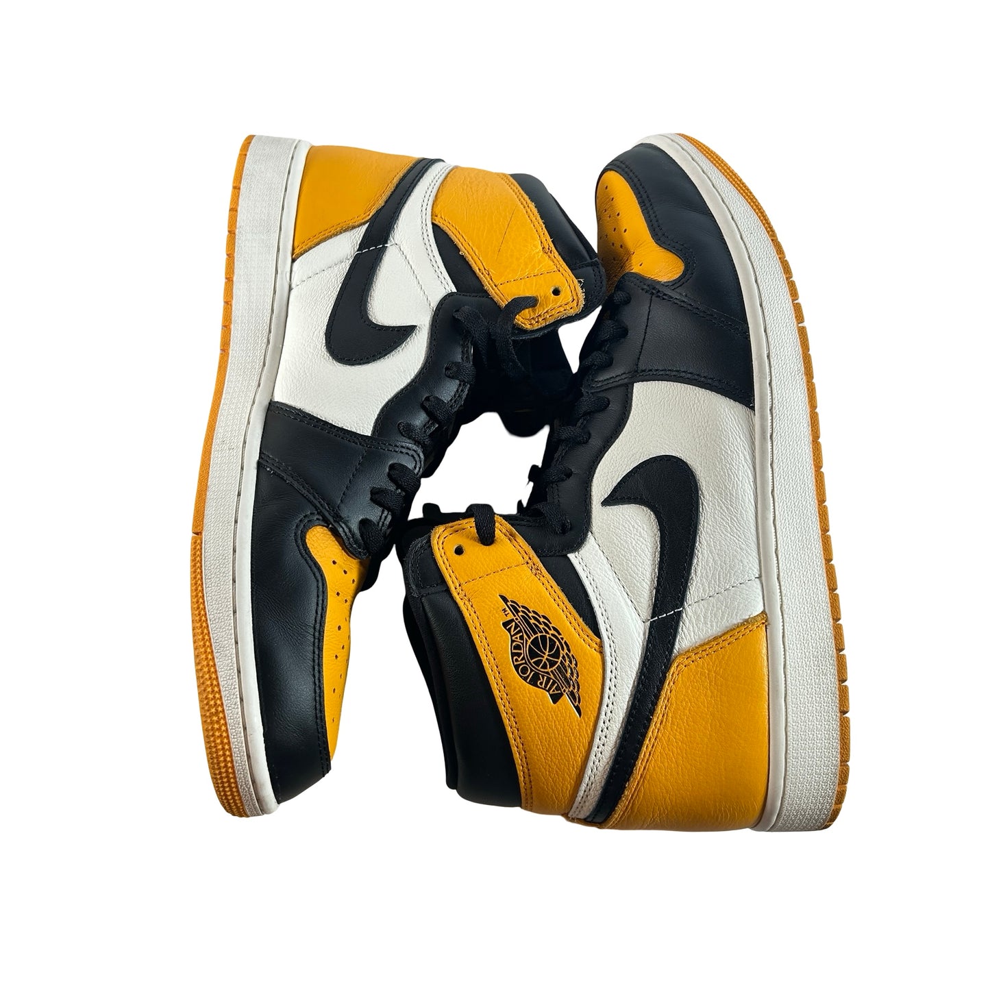 555088 711 Jordan 1 Retro High OG Yellow Toe [USED] - 13 M (Used6)