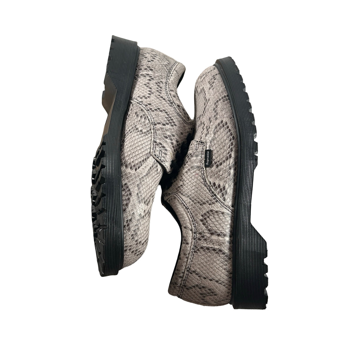 43497020 Dr. Martens Postal Supreme 4-Eye Shoe Supreme Snakeskin [USED] - 9 M (Used) (No Box)