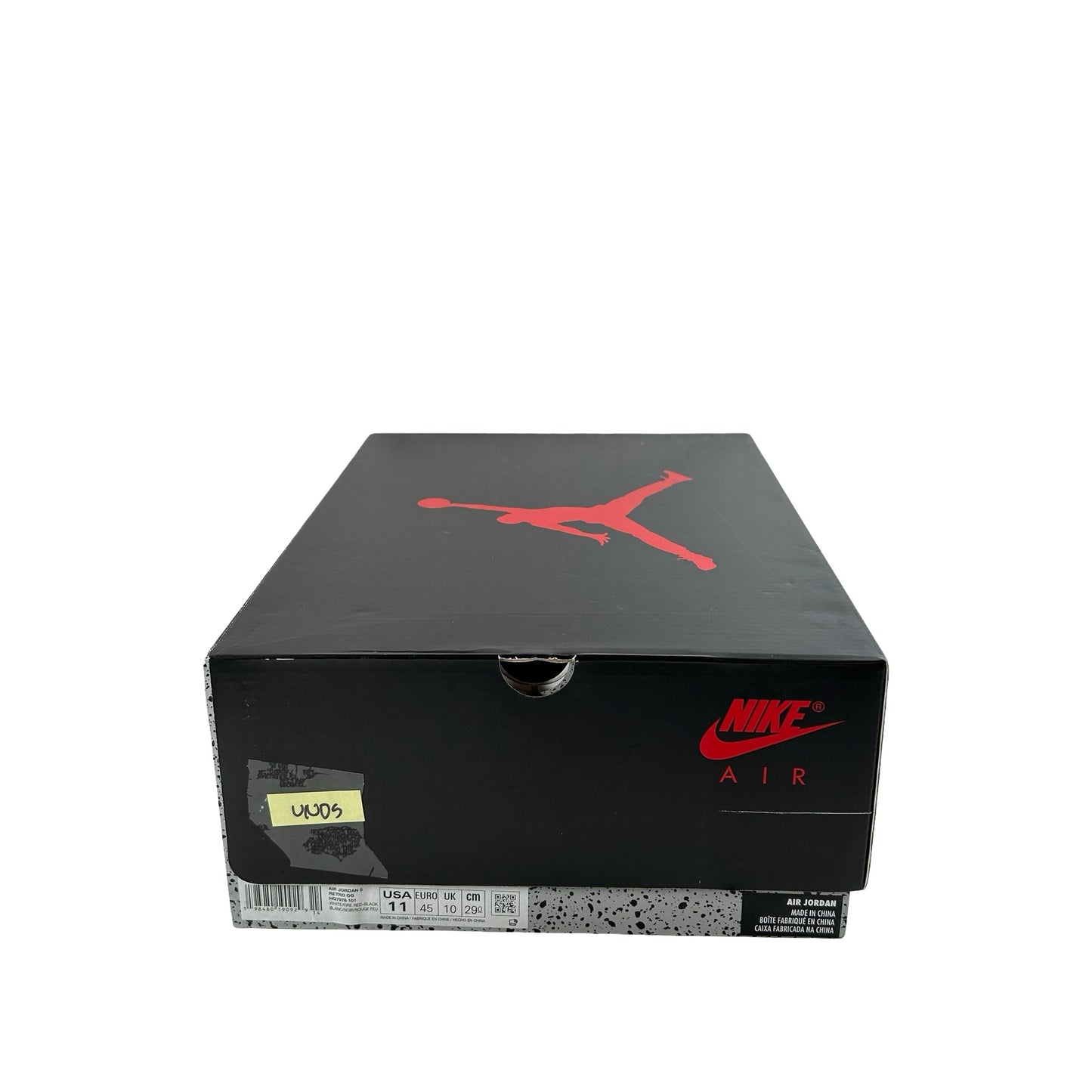 HQ7978 101 Jordan 5 Retro Fire Red Black Tongue (2025) [USED] - 11 M (VNDS)