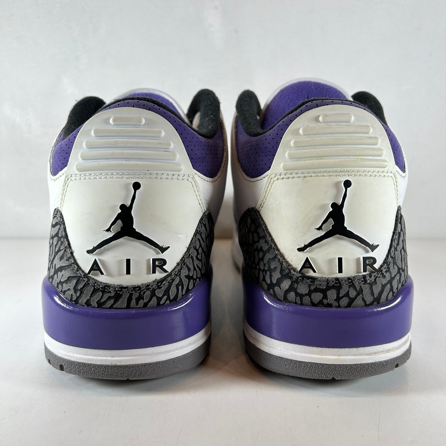 CT8532 105 Jordan 3 Retro Dark Iris [USED] - 11 M (Used) (No Box)