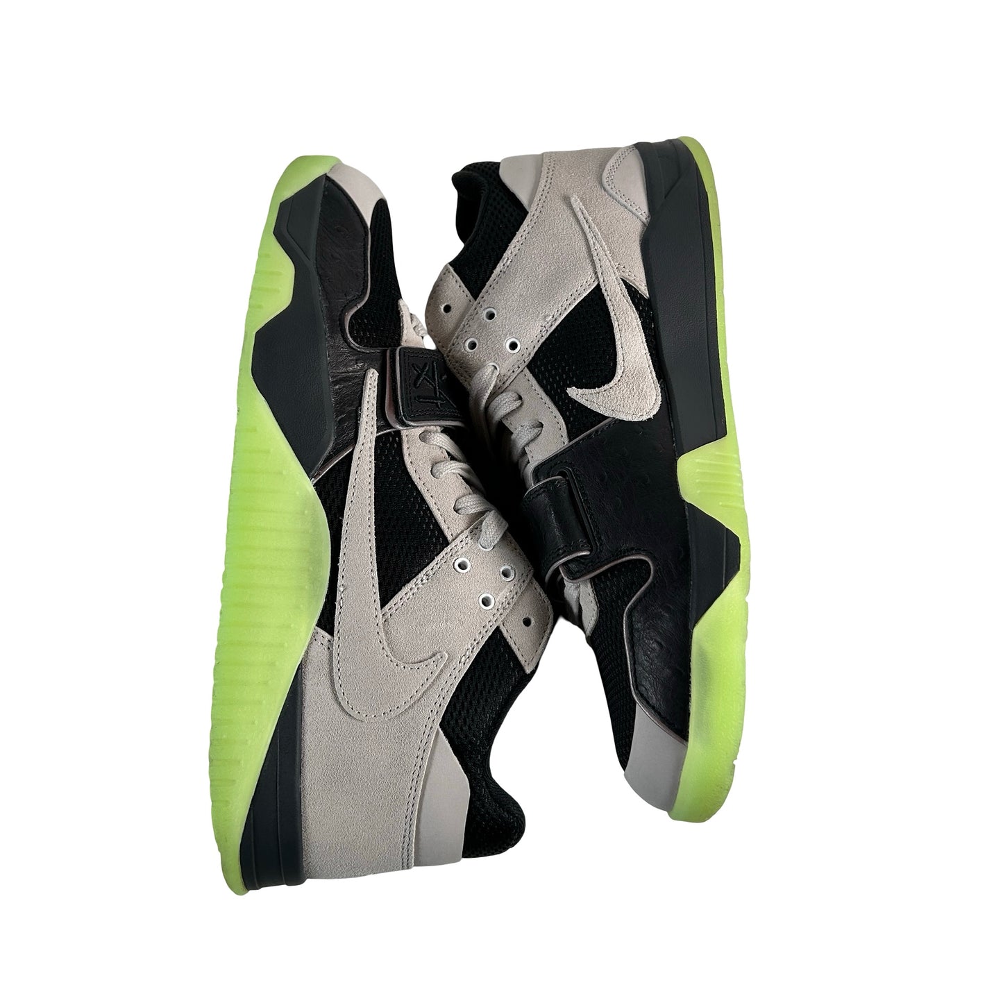 IH7971 001 Jordan Jumpman Jack TR Travis Scott x Chase B Black Night Silver [USED] - 10.5 M (Used)