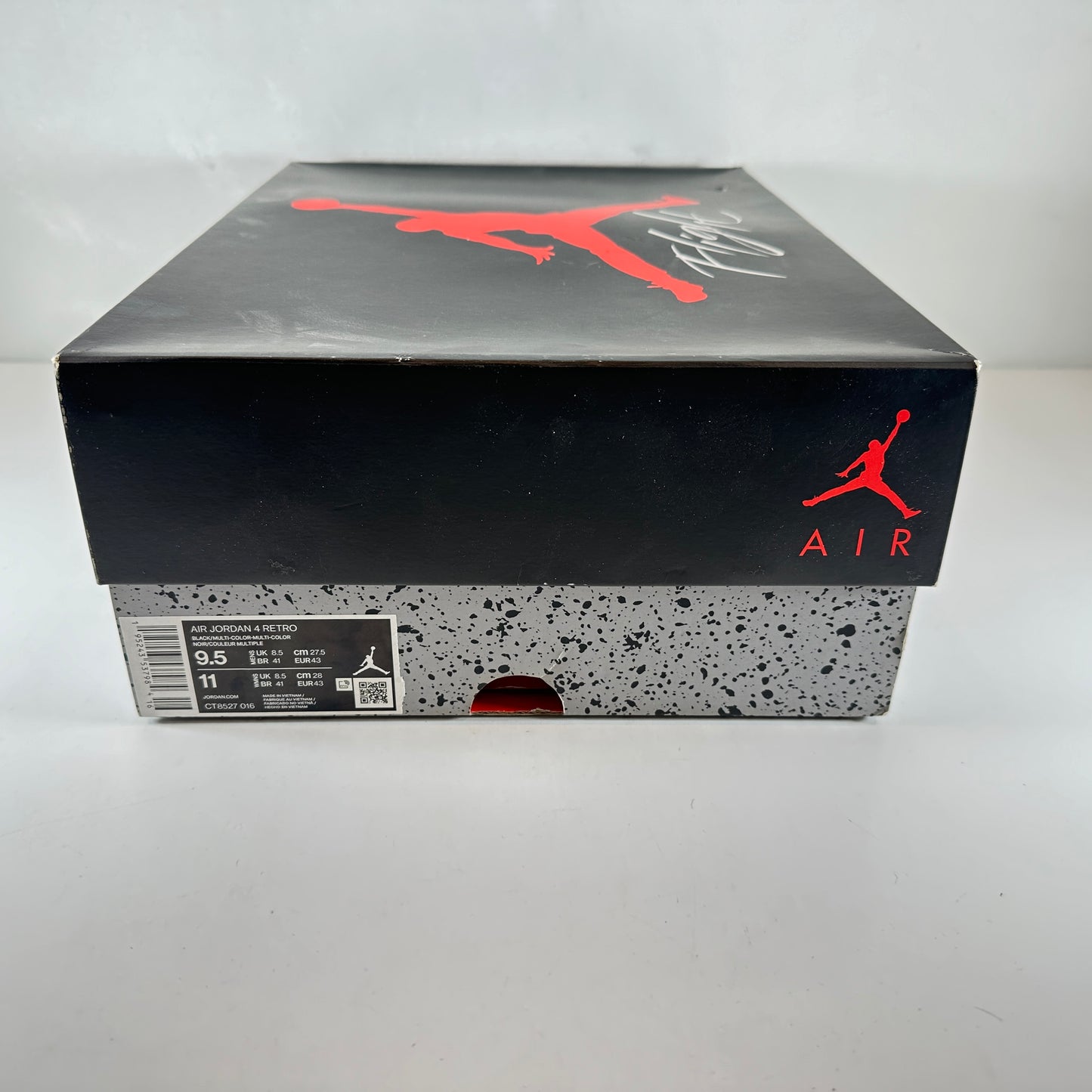 CT8527 016 Jordan 4 Retro Red Thunder [USED] - 9.5 M (Used2)