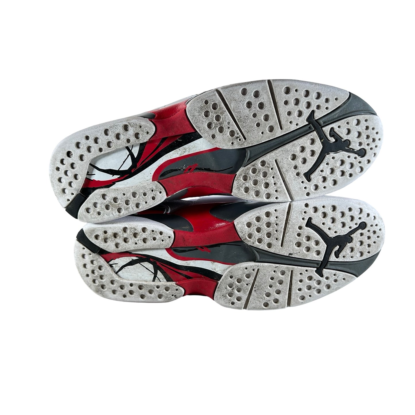 305381 100 Jordan 8 Retro White True Red (2025) [USED] - 11.5 M (Used4)