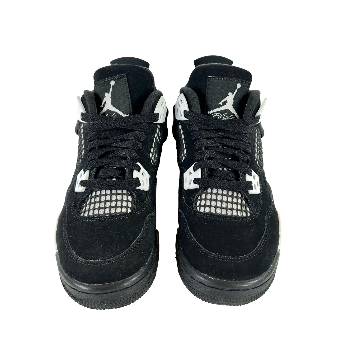 FQ8213 001 Jordan 4 Retro White Thunder (GS) [USED] - 4.5 Y (Used)