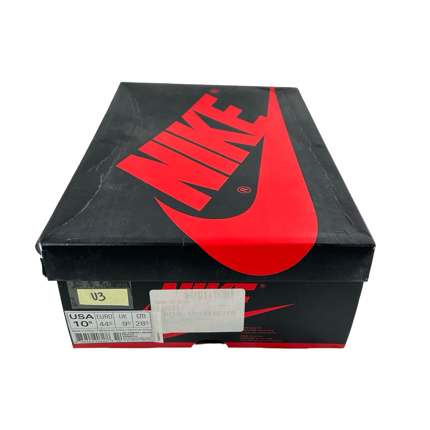 555088 610 Jordan 1 Bred Toe [USED] - 10.5 M (Used3)