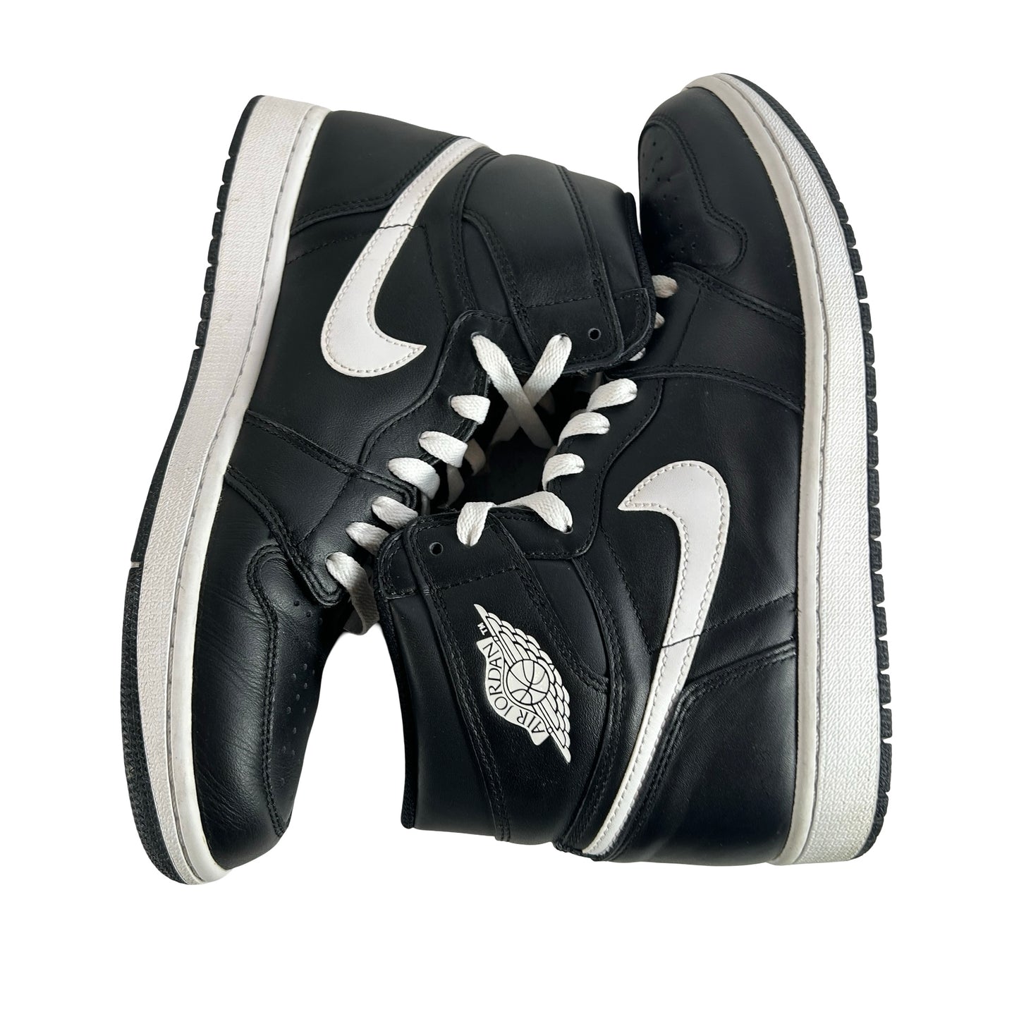 555088 011 Jordan 1 Retro Yin Yang Black [USED] - 9.5 M (Used)