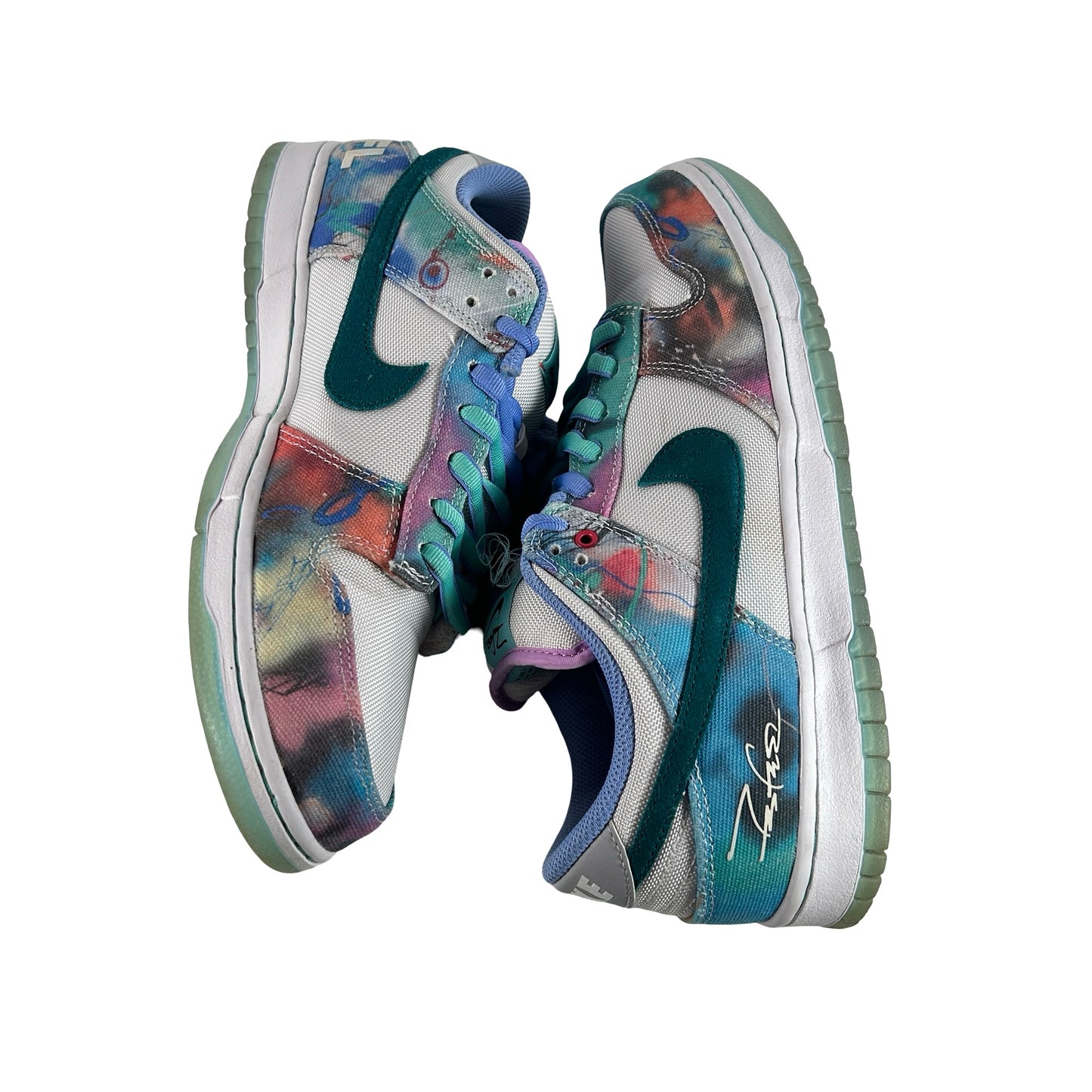 HF6061 400 Nike SB Dunk Low Futura Laboratories Bleached Aqua [USED] - 10.5 M (Used3)