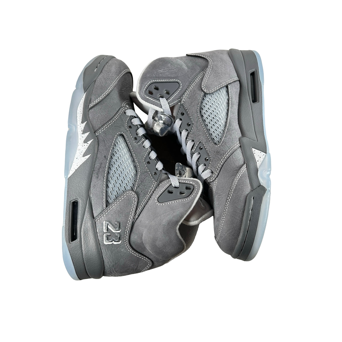 DD0587 002 Jordan 5 Retro Wolf Grey (2026) [USED] - 8 M (Used5)