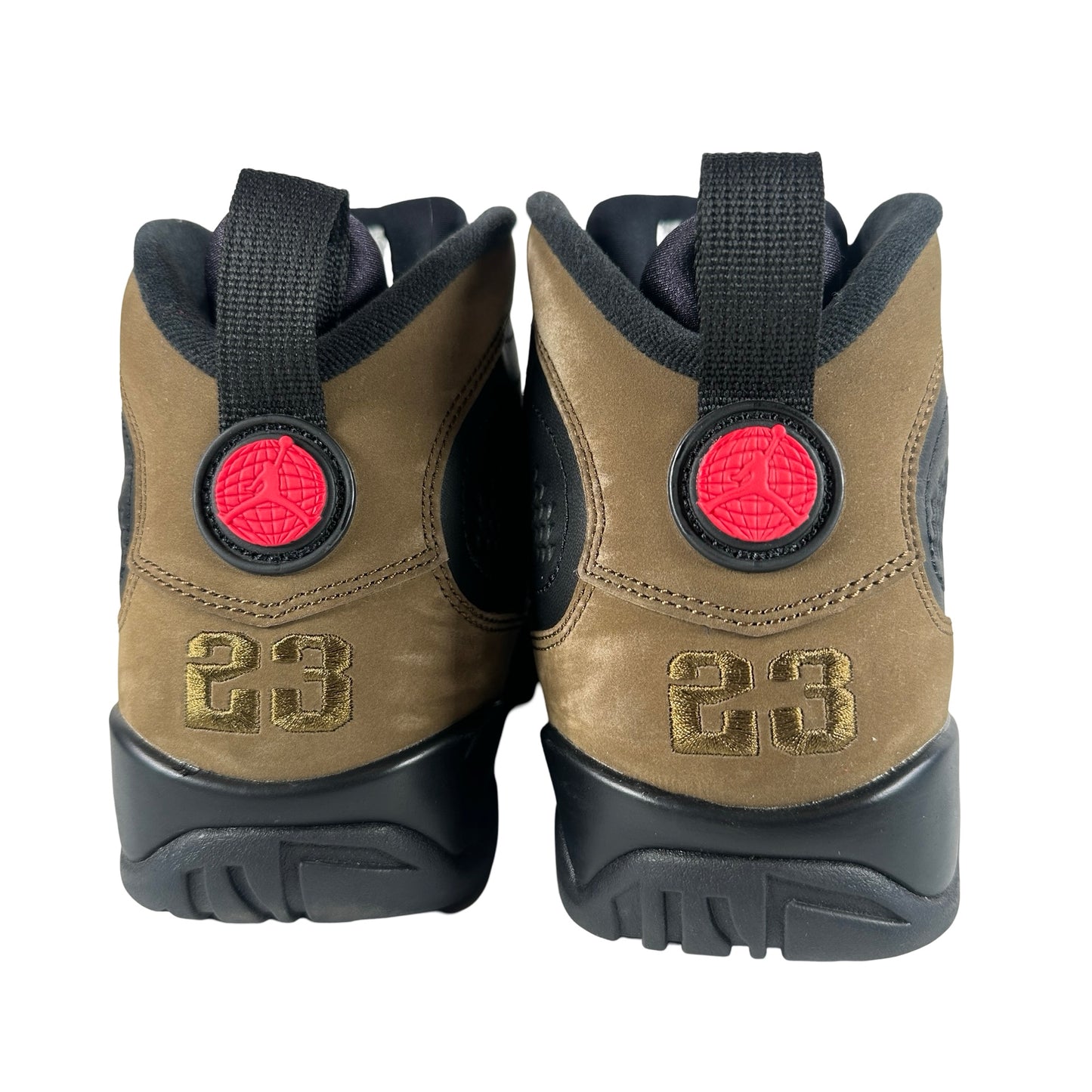 HV4794 030 Air Jordan 9 Retro Olive (2024) [USED] - 8.5 M (Used2)