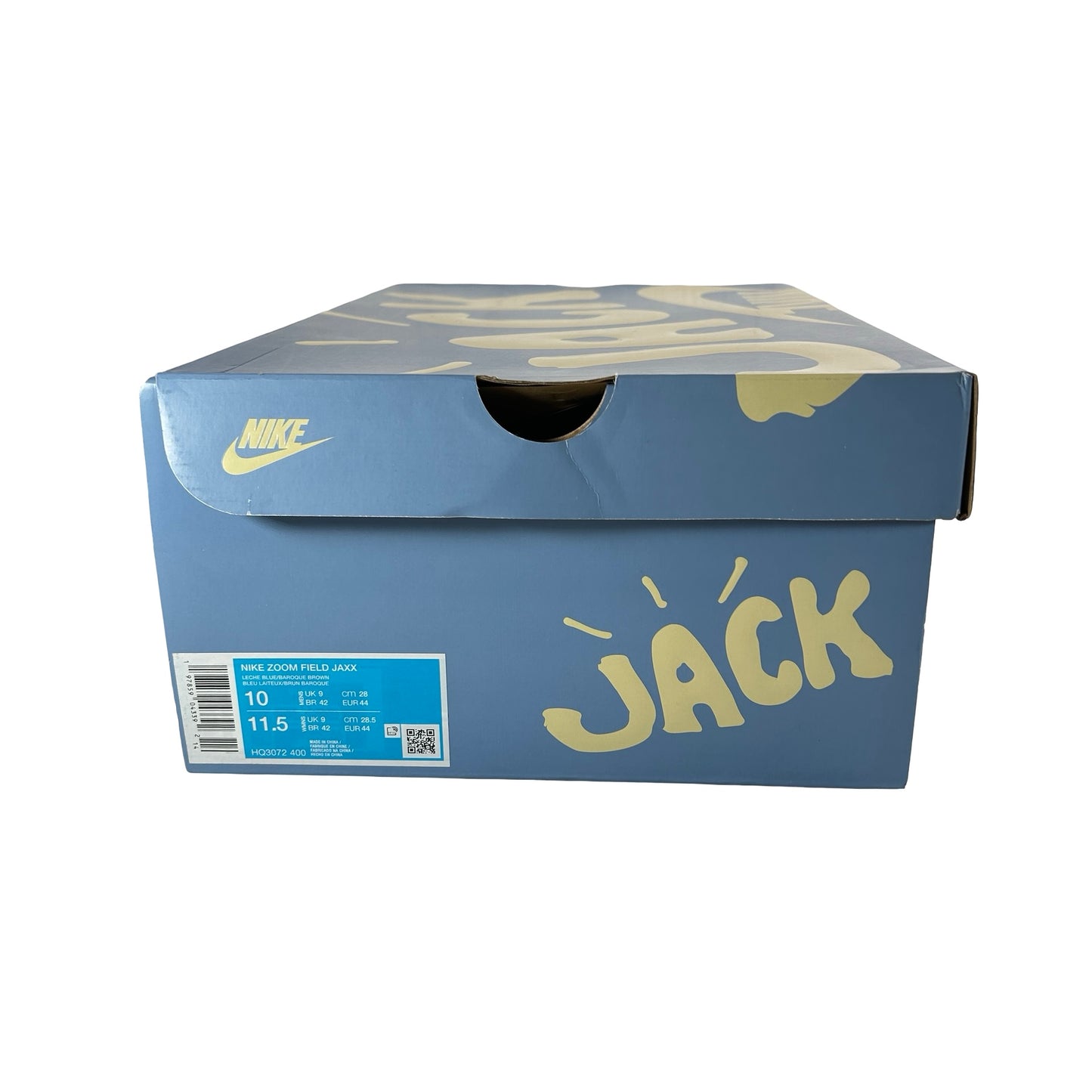 HQ3072 400 Nike Zoom Field Jaxx Travis Scott Leche Blue [USED] - 10 M (Used)