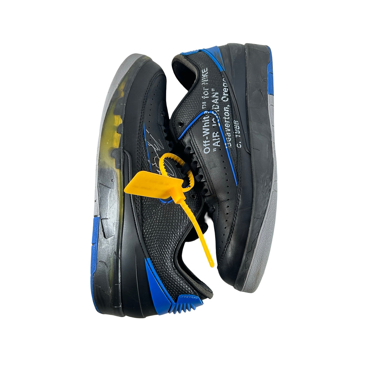 DJ4375 004 Jordan 2 Retro Low SP Off-White Black Blue [USED] - 11 M (Used2)