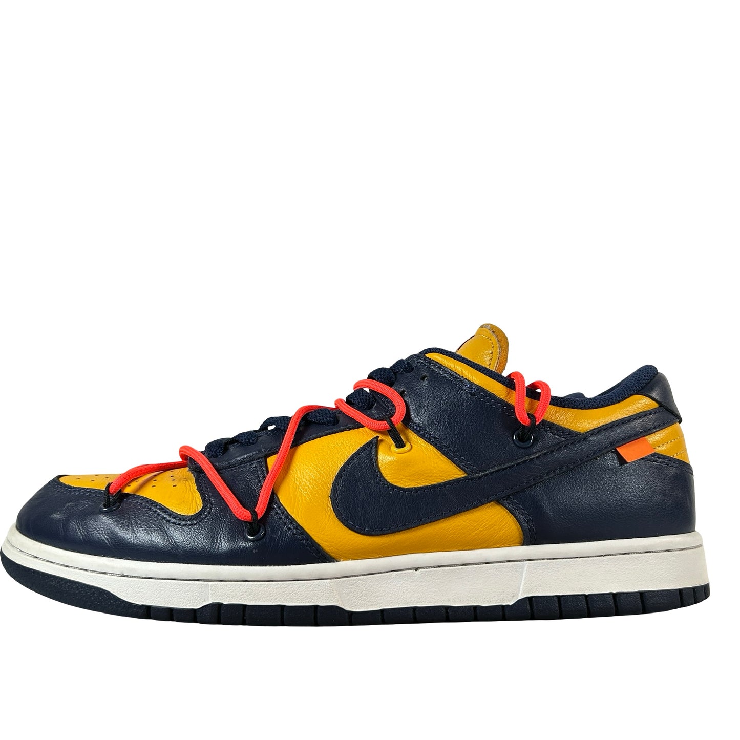 CT0856 700 Dunk Low Off-White University Gold [USED] - 10.5 M (Used3)