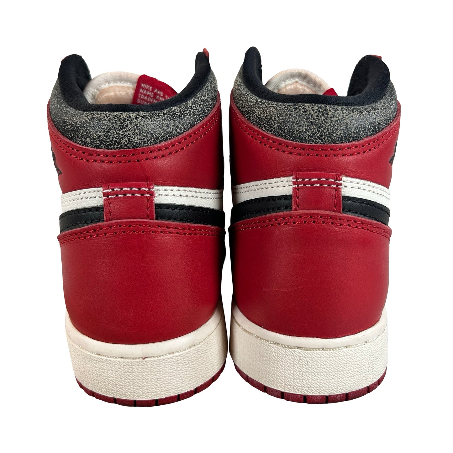 FD1437 612 Jordan 1 Retro High OG Chicago Lost and Found (GS) [USED] - 4 Y (Used) (No Box)
