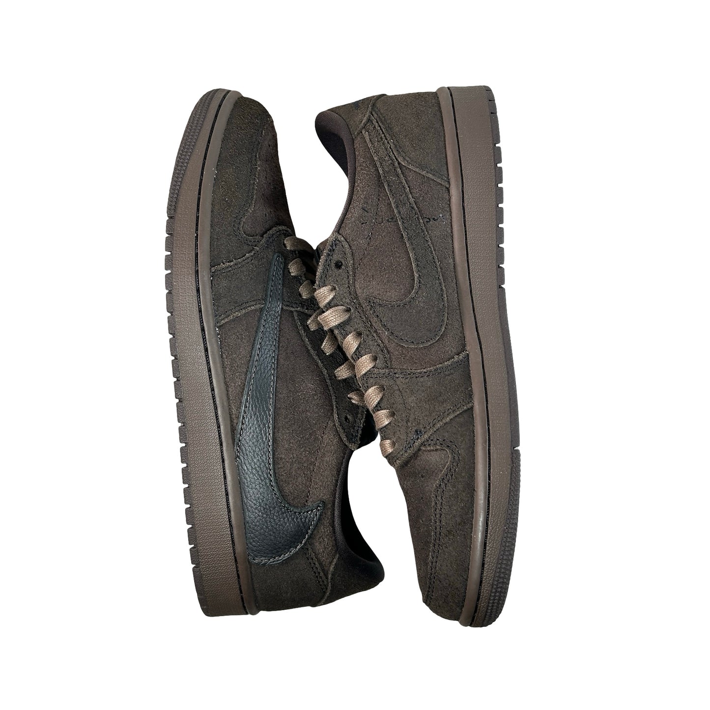 DM7866 202 Jordan 1 Retro Low OG SP Travis Scott Velvet Brown [USED] - 9 M (Used6)
