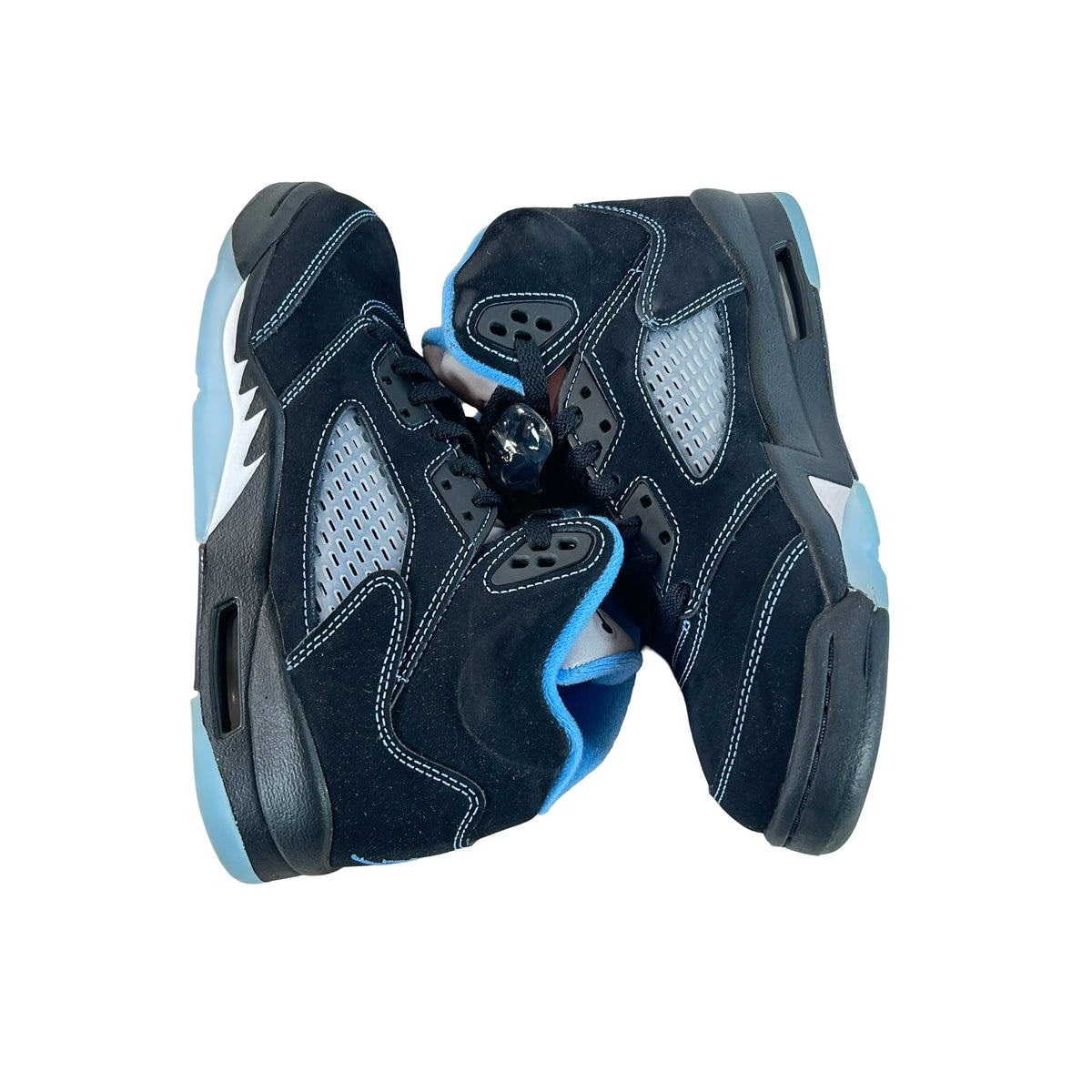 440888 088 Jordan 5 Retro Black University Blue (2026) (GS) [USED] - 5 Y (Used)