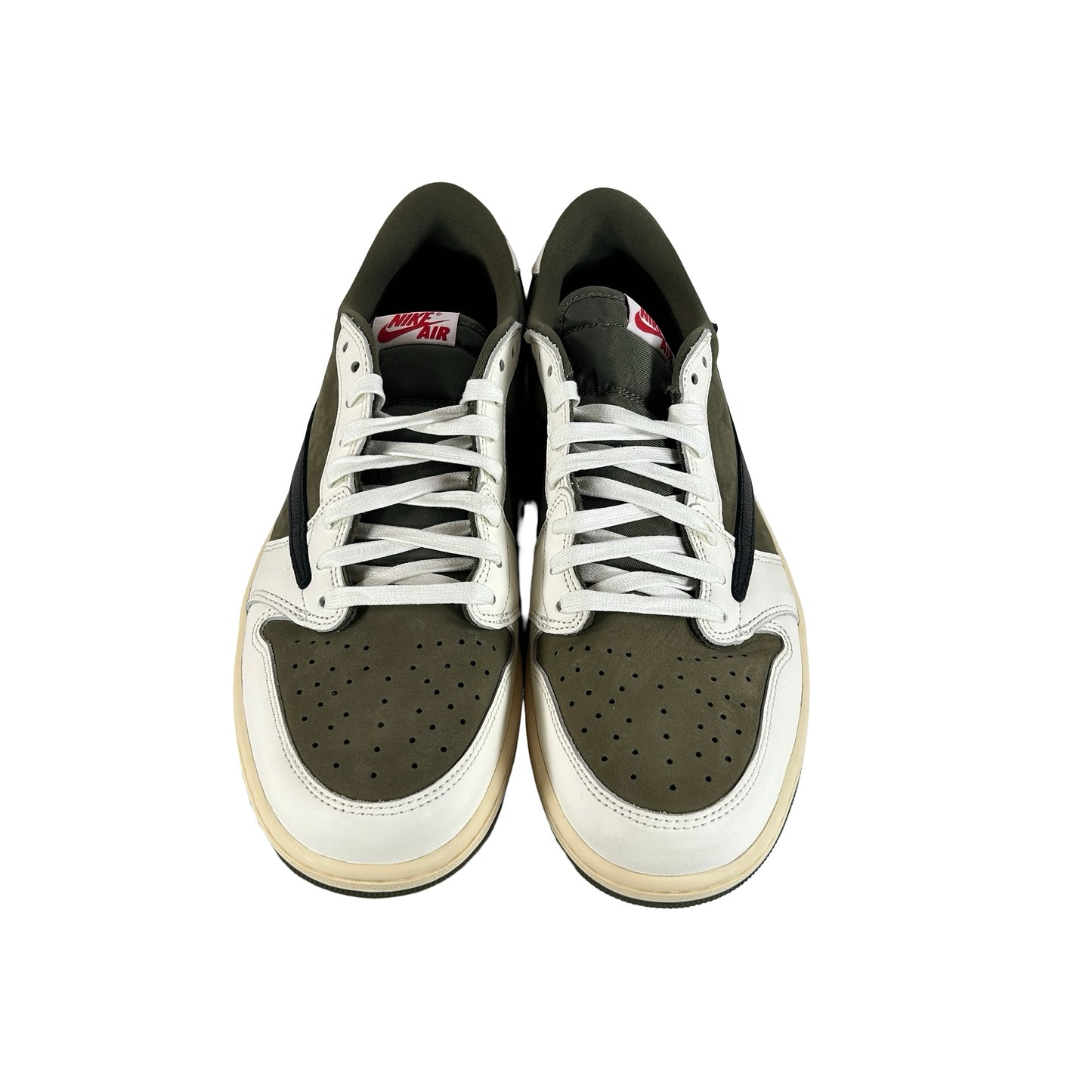 DM7866 200 Jordan 1 Retro Low OG SP Travis Scott Medium Olive [USED] - 11.5 (Used) (No Box)